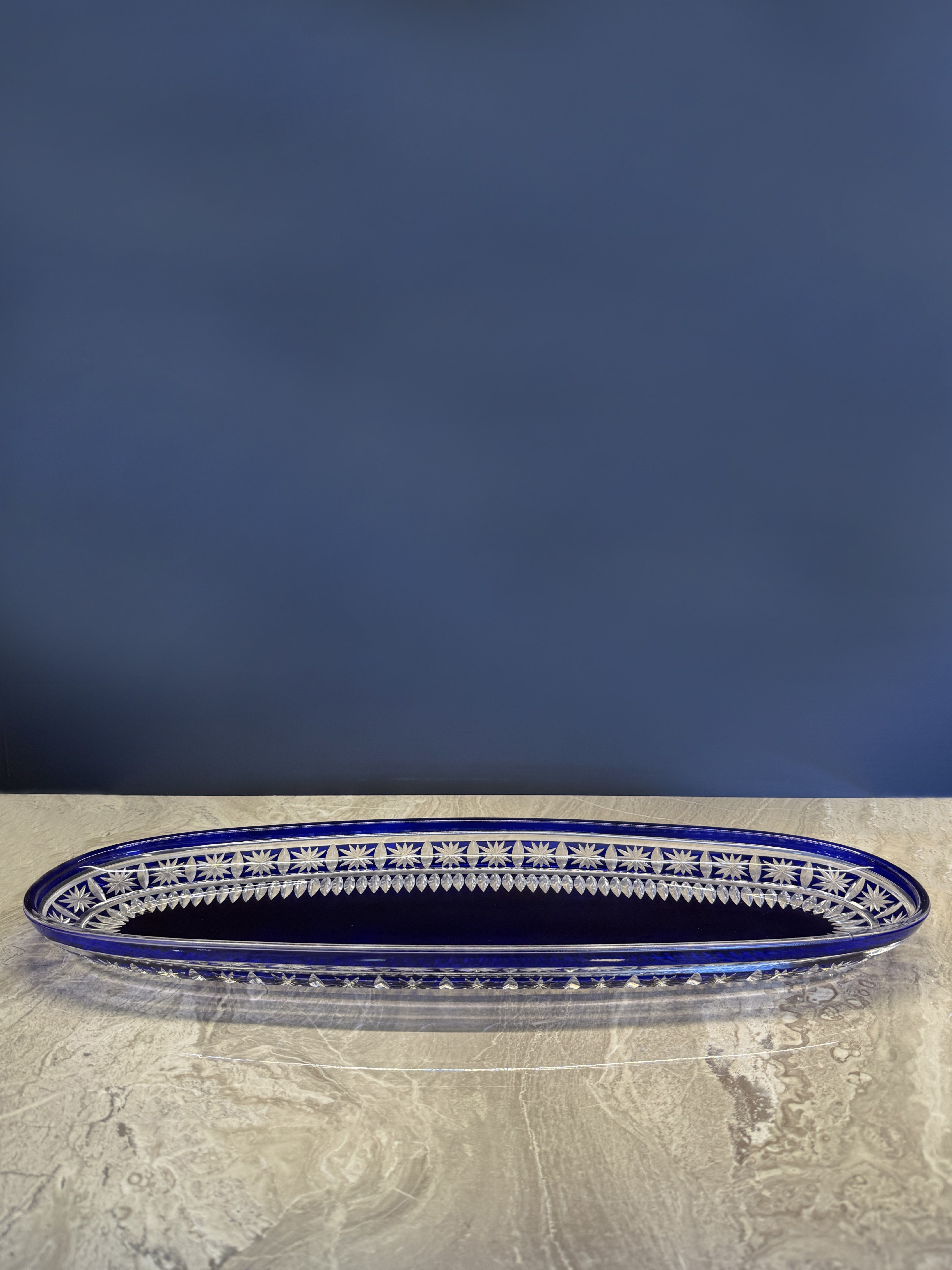 Kayık Tabak 50 Cm Orion Mavi