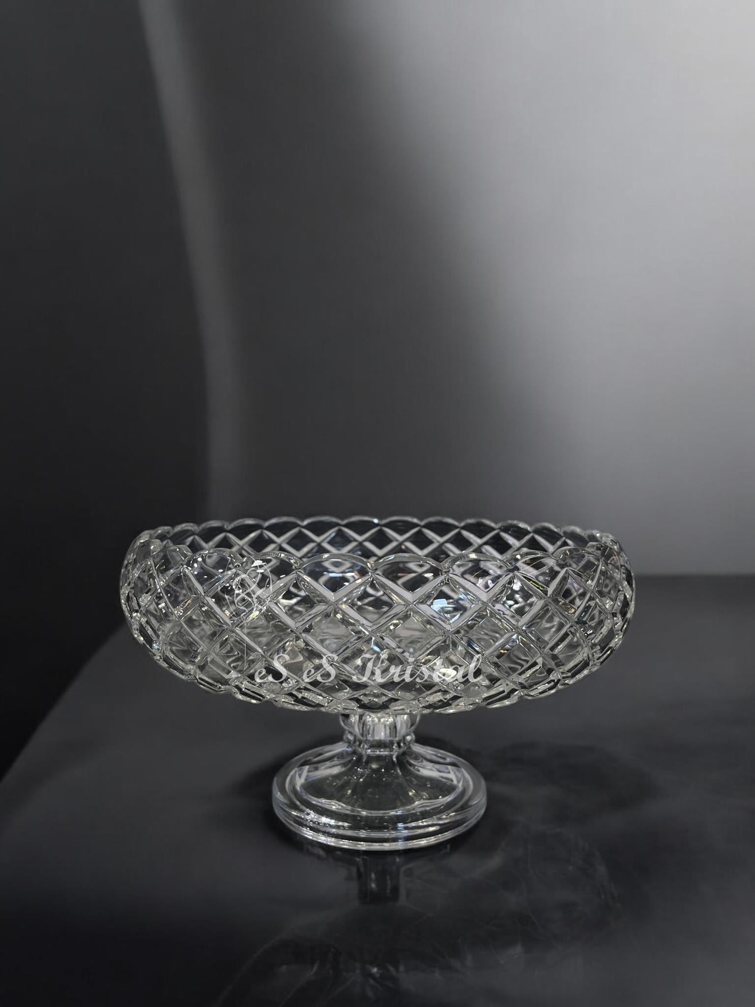 Nilüfer Kase Kafes Dilimli Şeffaf 22 cm