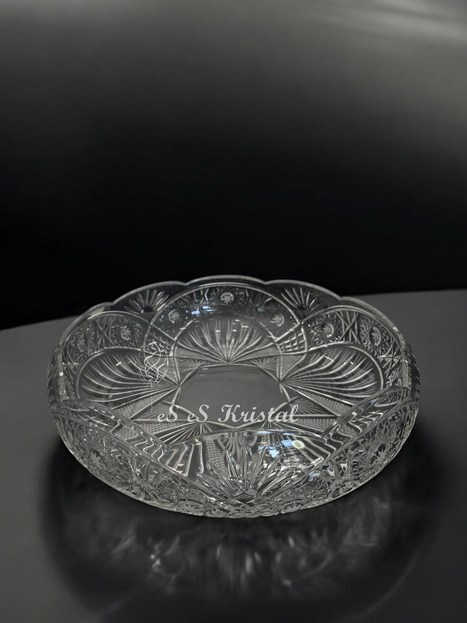 Nilüfer Kase Riva Dilimli 28 Cm Şeffaf
