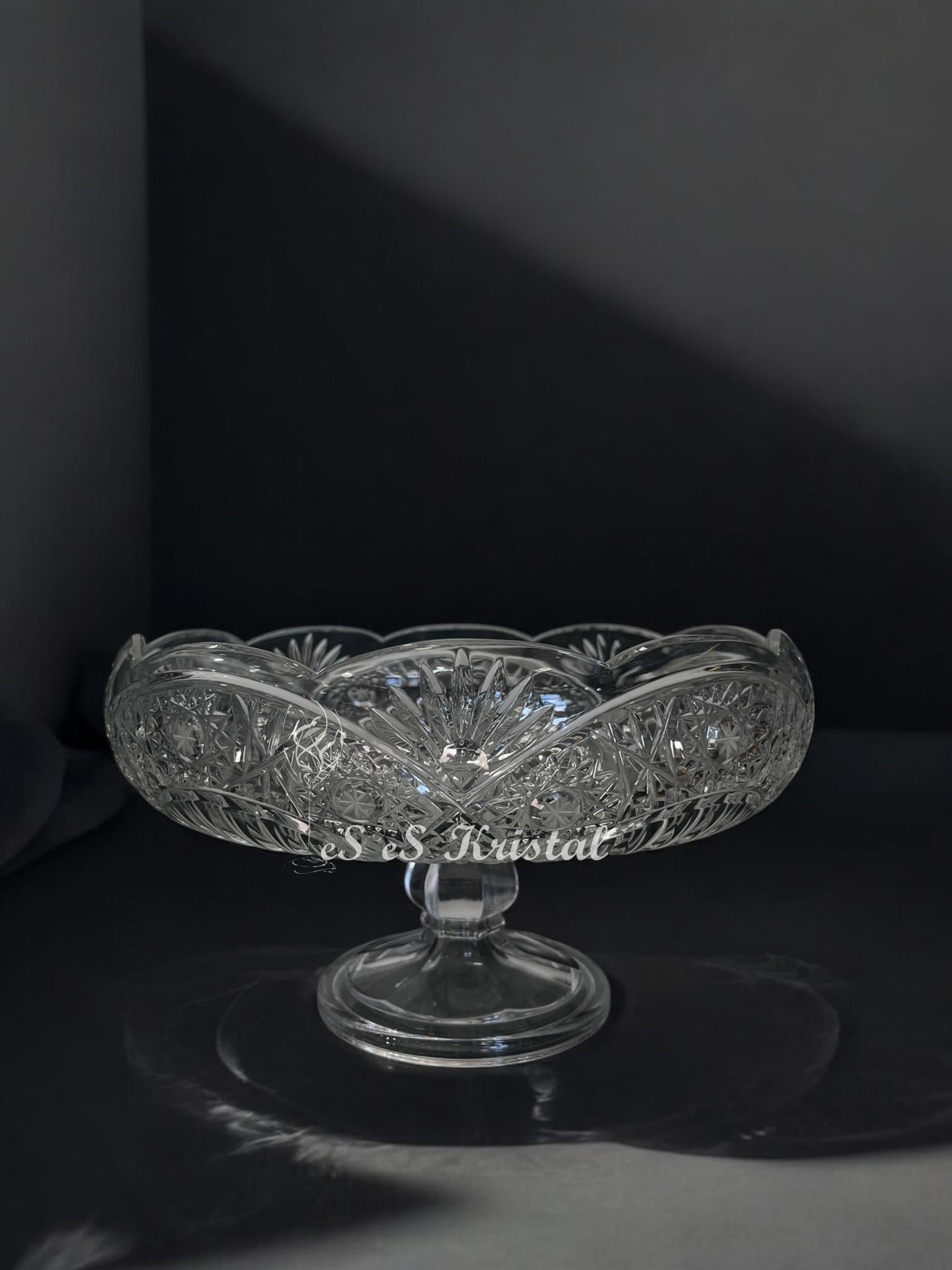 Nilüfer Kase Riva Dilimli 28 Cm Şeffaf