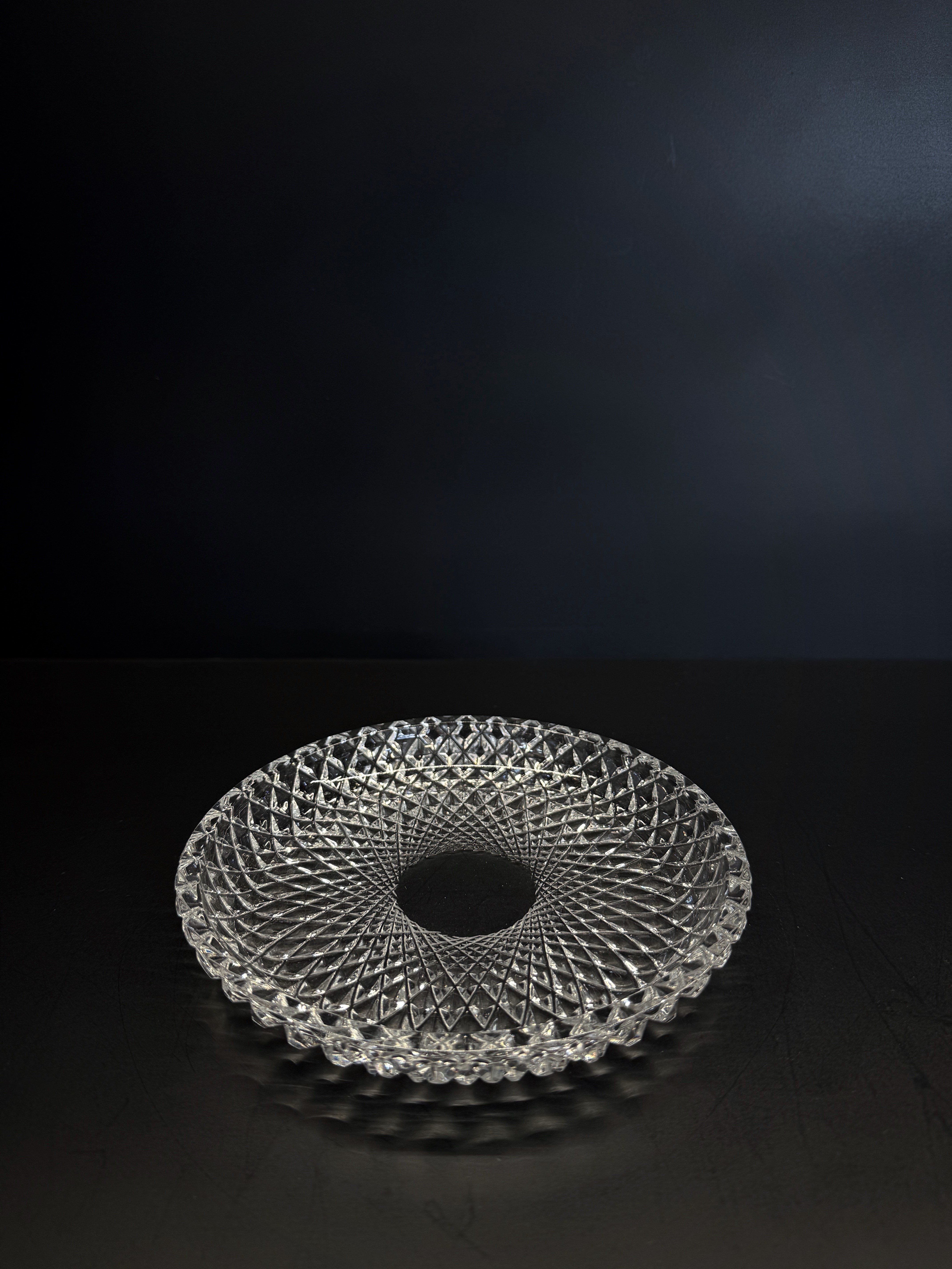 Pasta Tabağı 16 Cm Tarama Şeffaf 