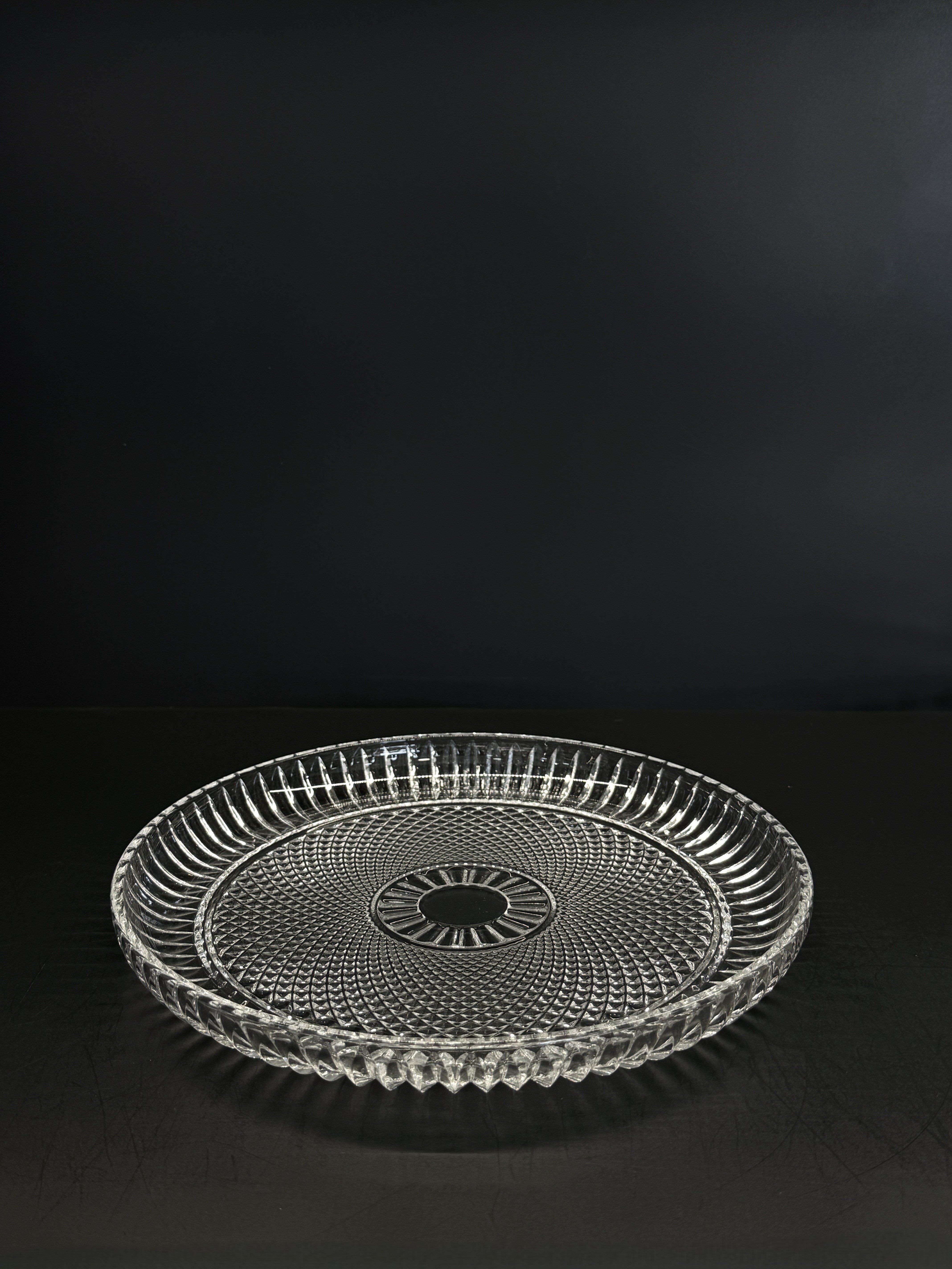 Pres Tabak 24 Cm Tarama Şeffaf