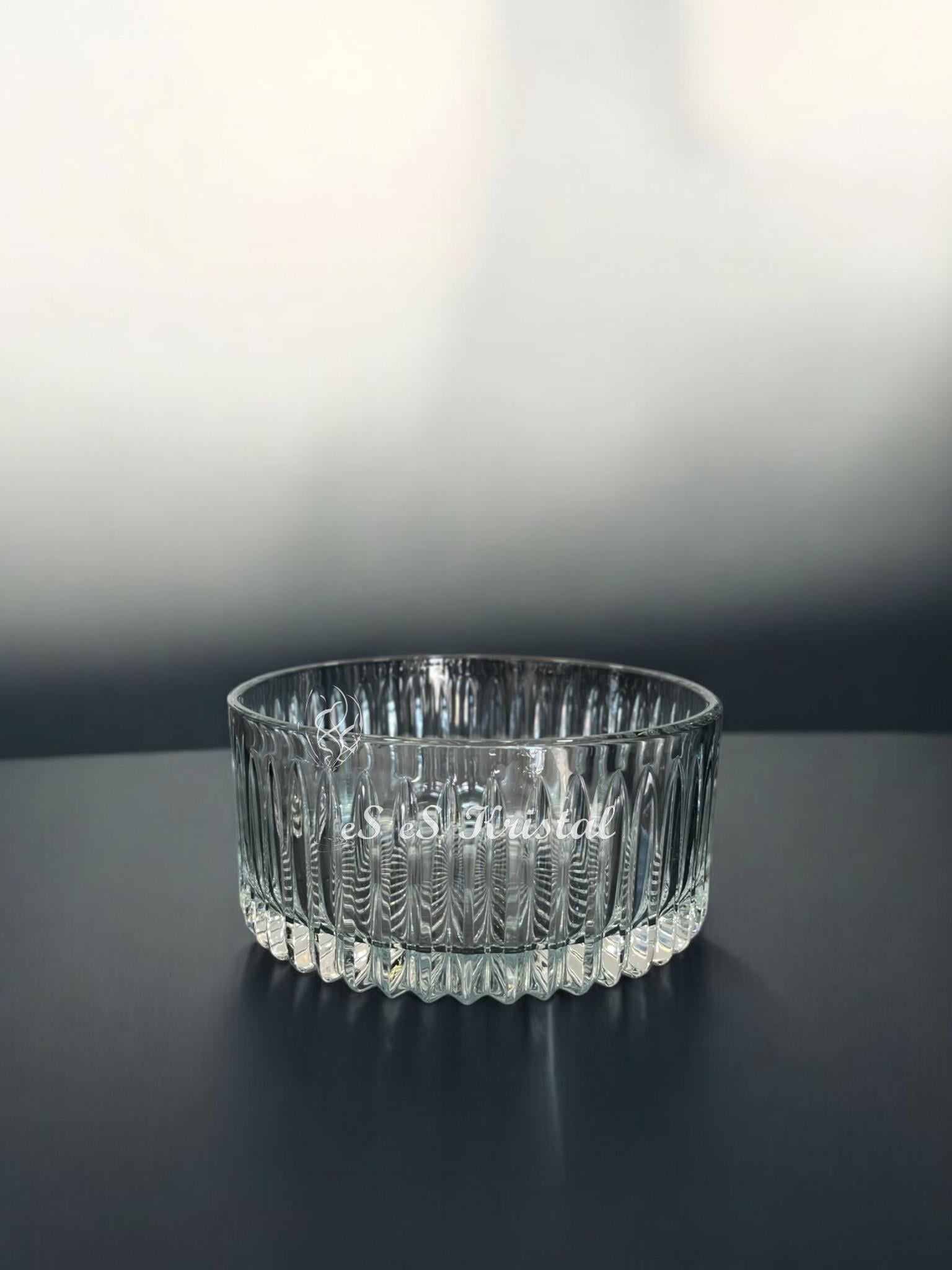 Sandra Kase Dik Kesme Şeffaf 16 cm