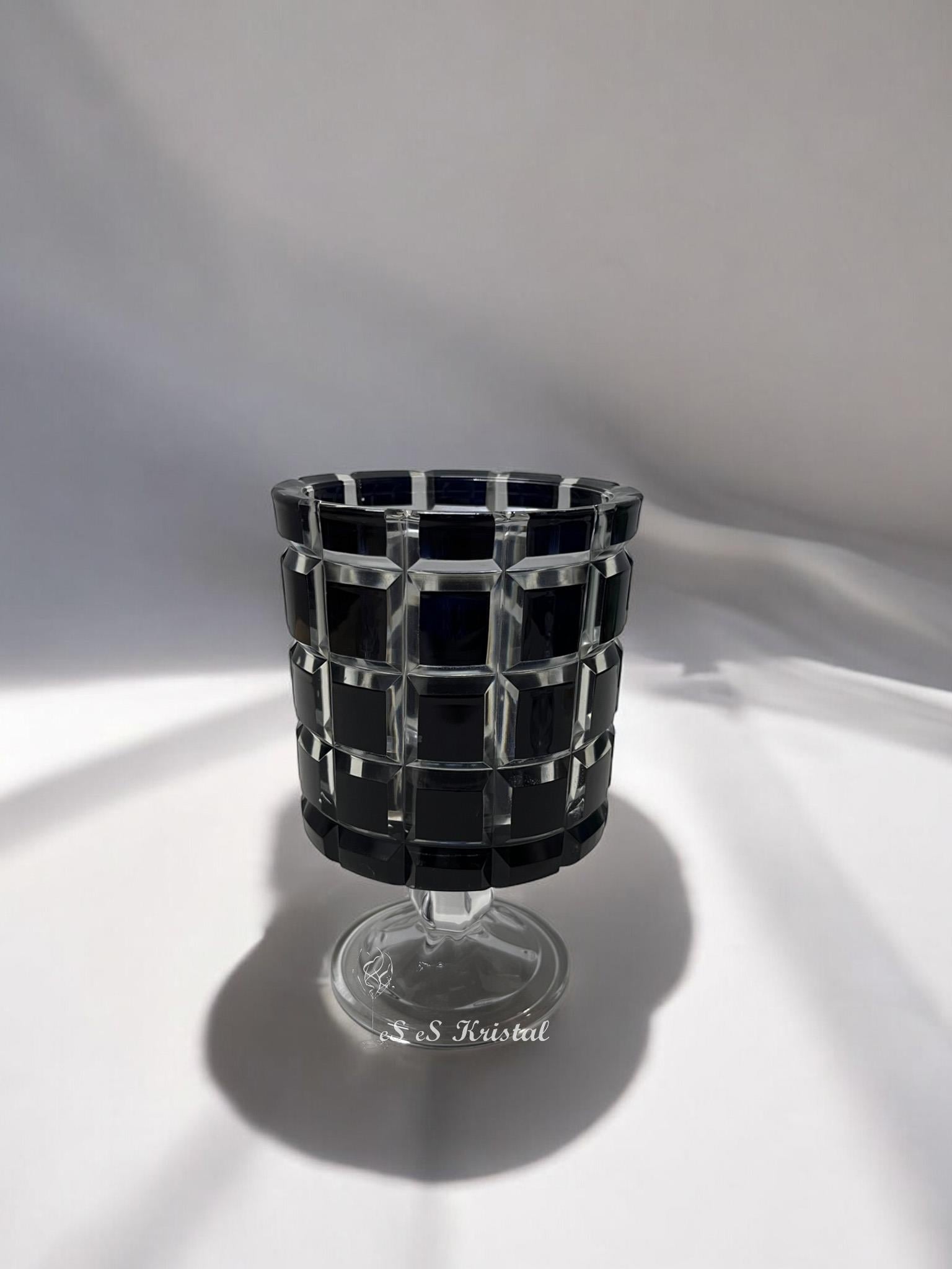 Sandra Mumluk 10 Cm Kare  Siyah