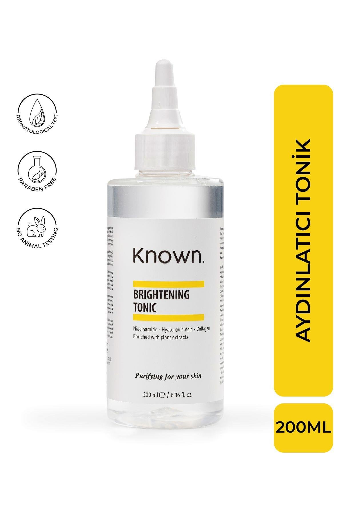 Aydınlatıcı-leke Karşıtı Tonik 200 ml (DENİZ EĞRELTİOTU-NİACİNAMİDE-HYALURONİK ASİT)