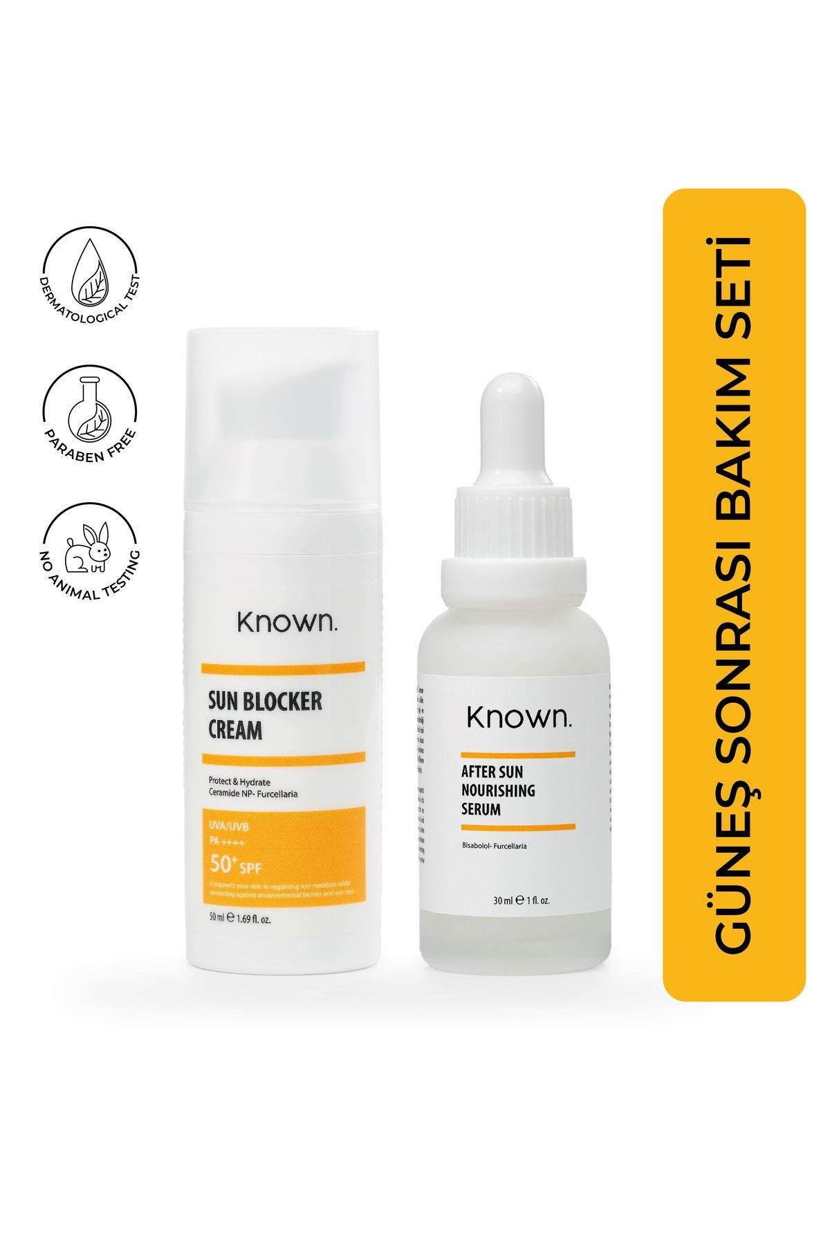 Güneş Kremi Ve Güneş Sonrası Besleyici Ve Yatıştırıcı Serum Seti
