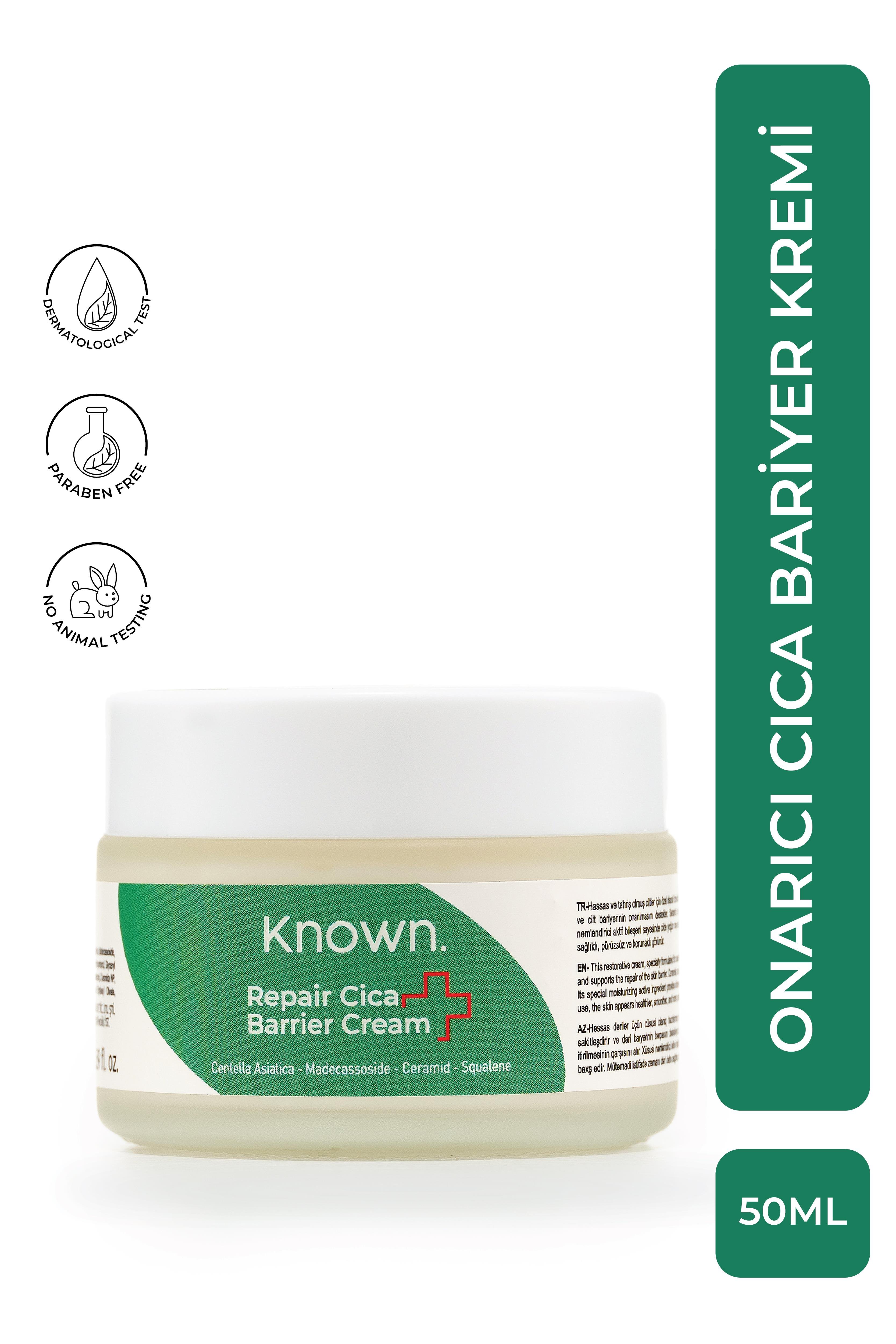 Onarıcı ve Nemlendirici Bariyer Koruyucu Cica Krem 50 ml