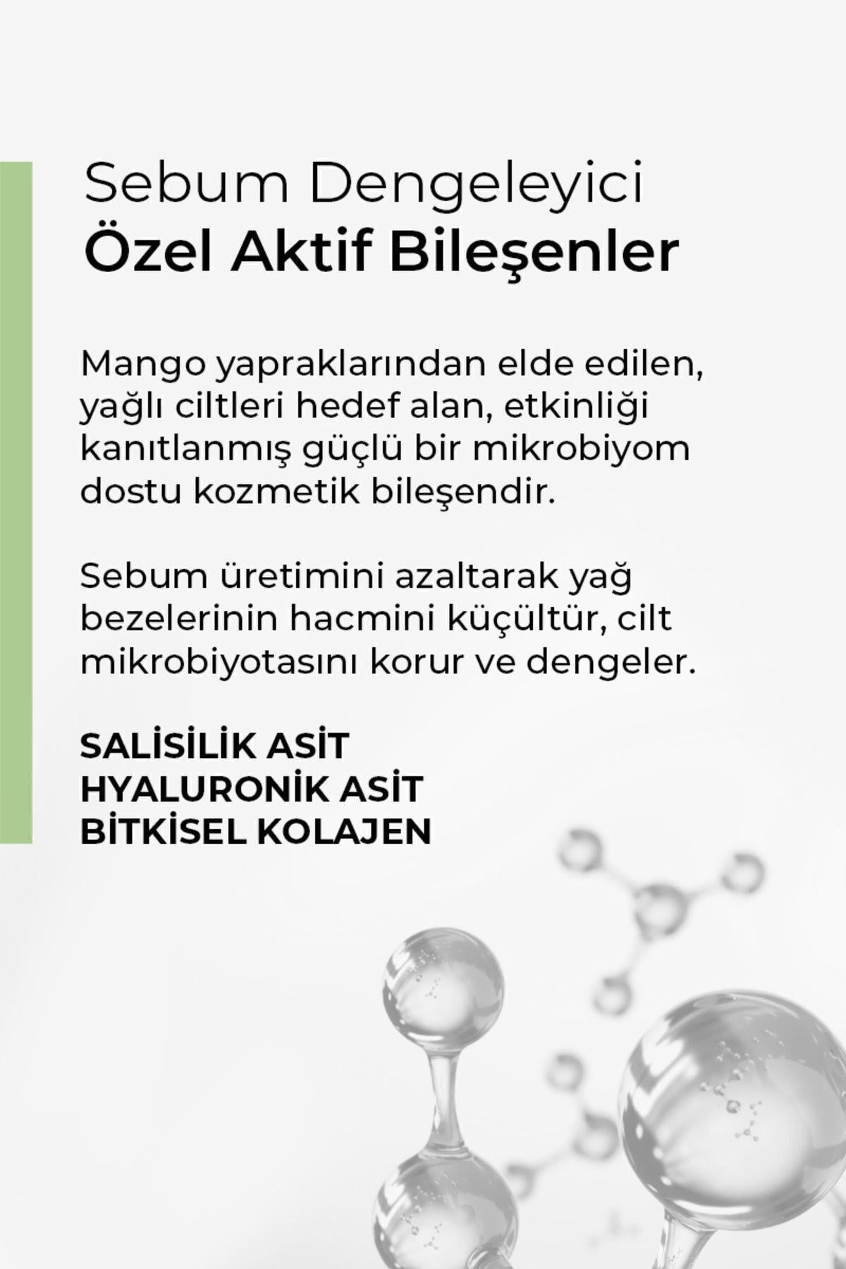 Siyah Nokta Akne Karşıtı Sebum Dengeleyici Set