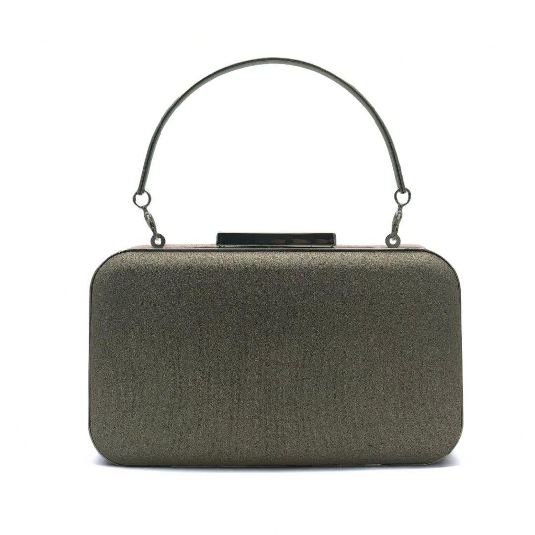 Gold Simli Altın Parıltı Abiye Çanta