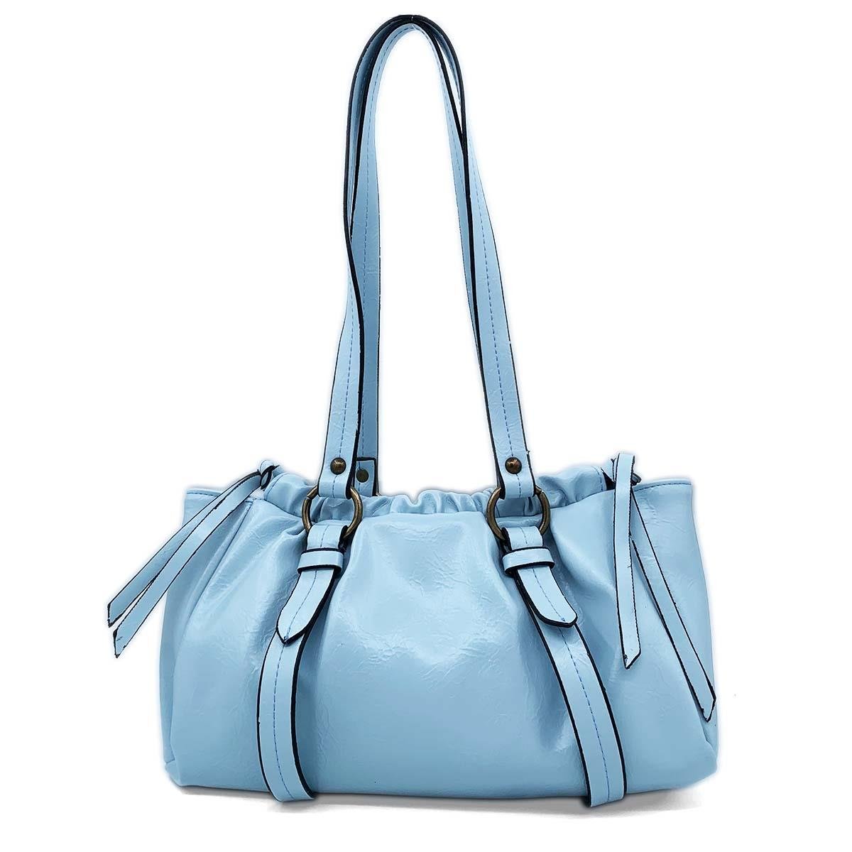 Grande Model Turkuaz Omuz Çantası
