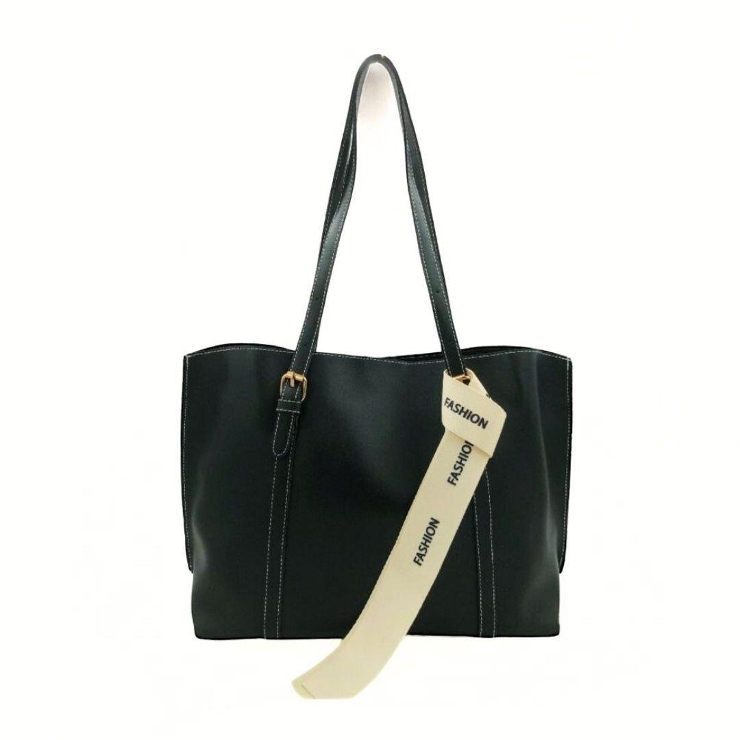 Siyah Beyaz Dikişli 