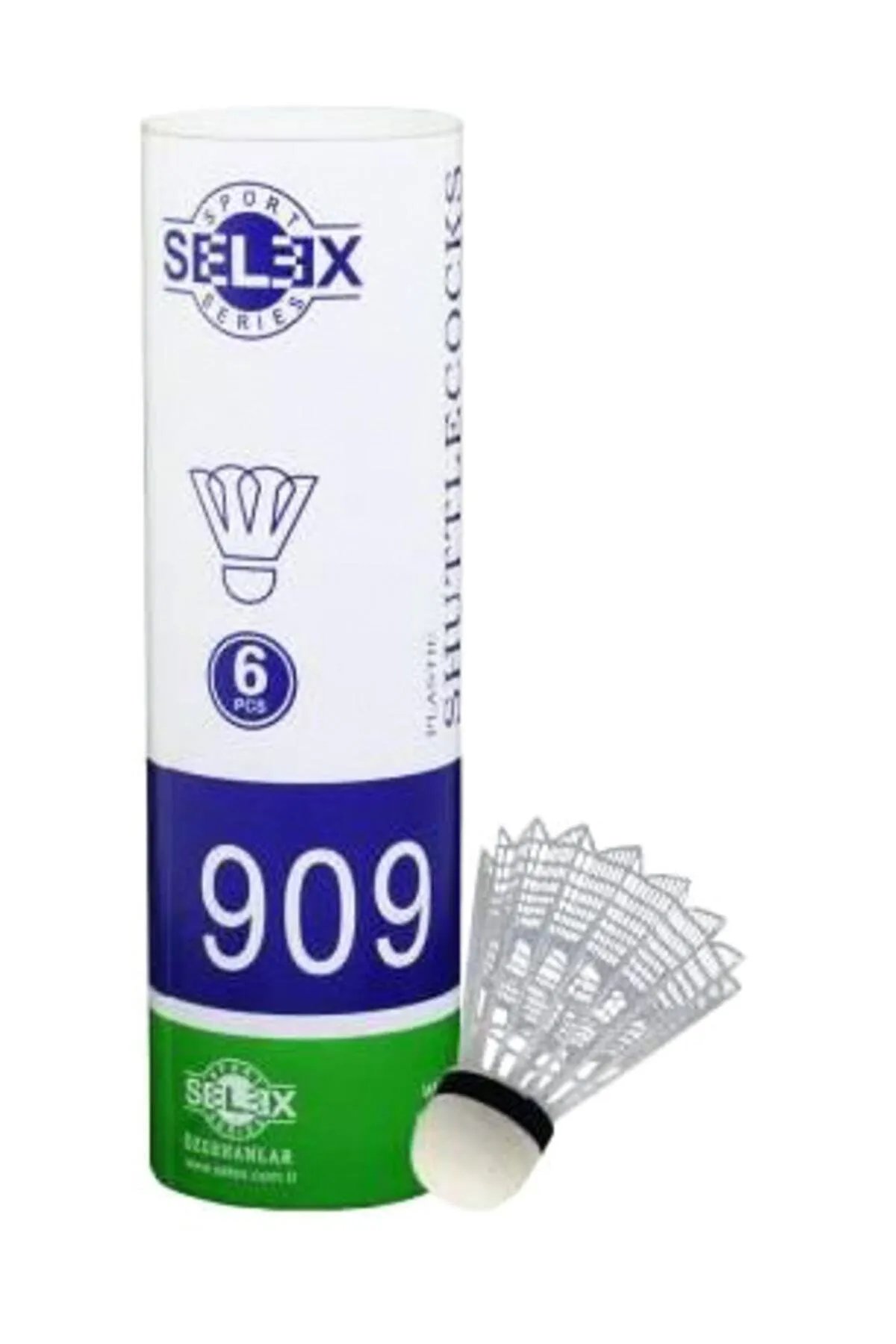 909 Beyaz Badminton Topu 6 Adet (909)