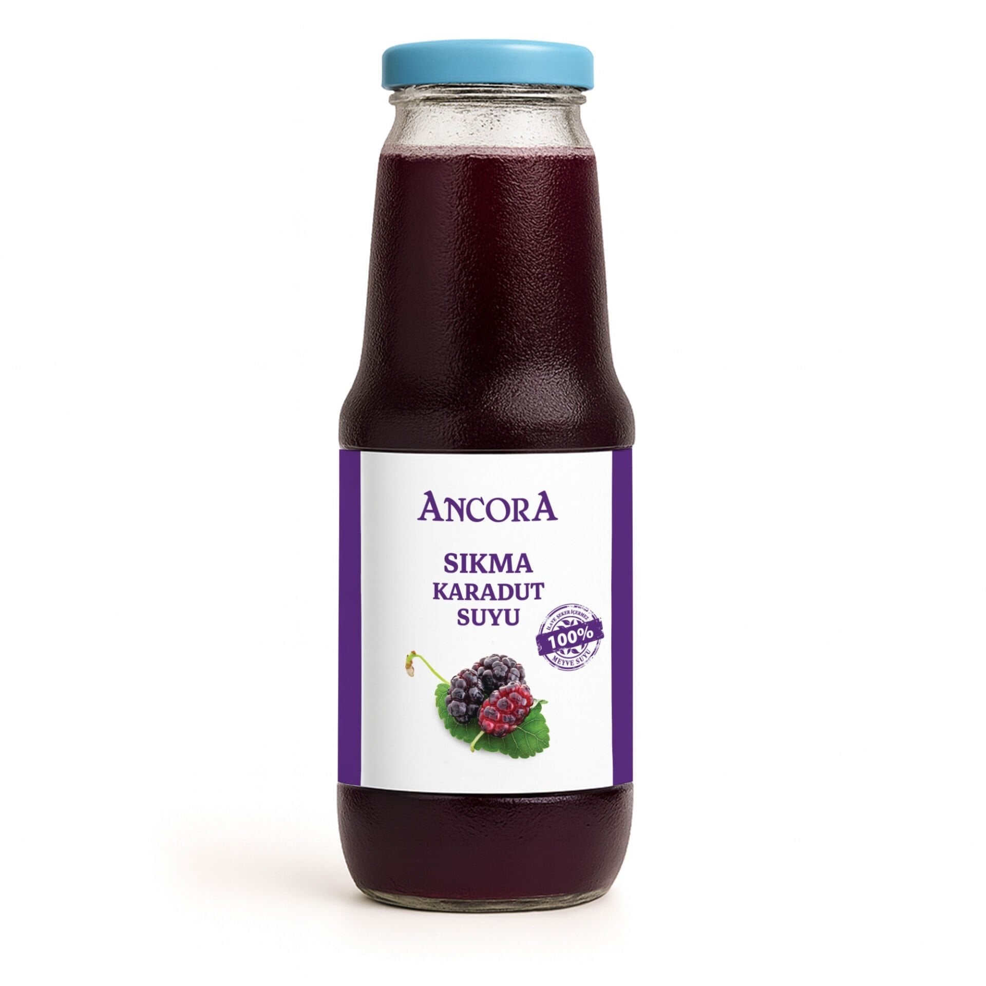 Ancora %100 sıkma 1000 ml. Karadut Suyu