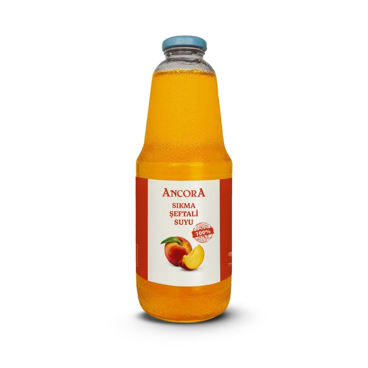 Ancora %100 sıkma1000 ml. Şeftali Suyu