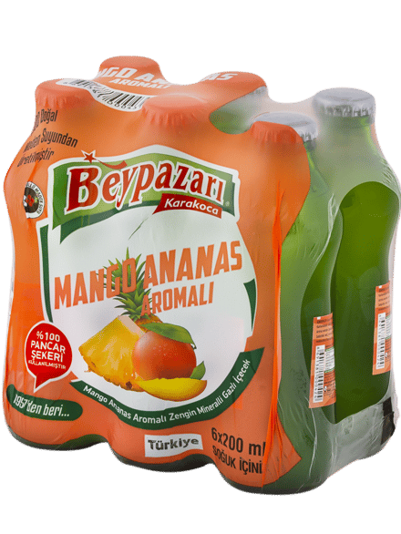 BEYPAZARI MANGO ANANAS AROMALI MADEN SUYU 6x200ML