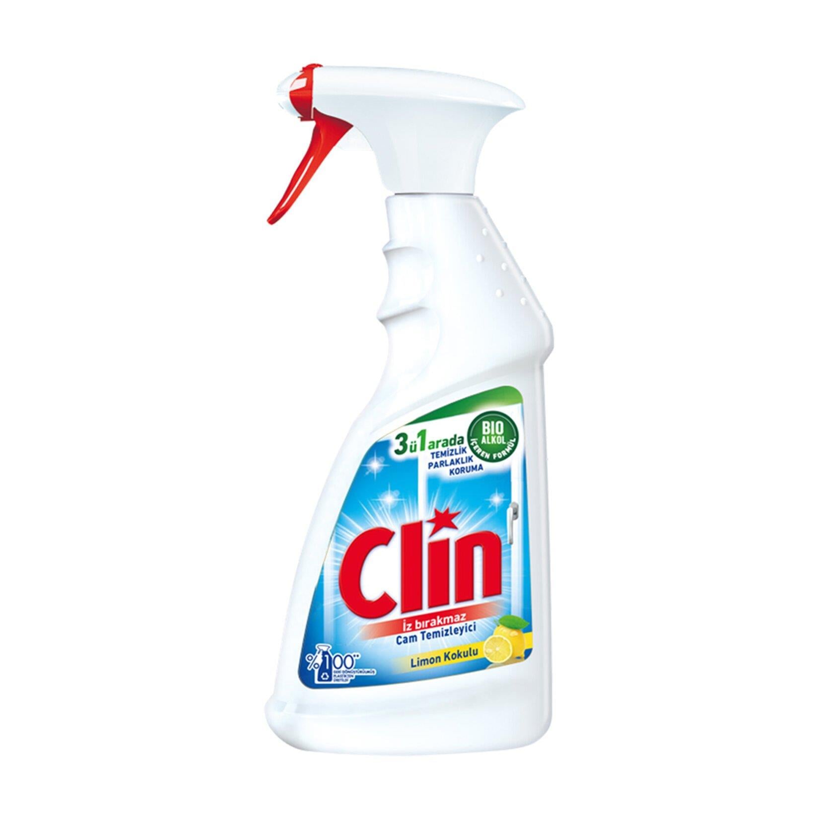 CLİN CAM TEMİZLEYİCİ LİMON 500ML