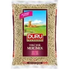 DURU YERLİ YEŞİL MERCİMEK 1000g