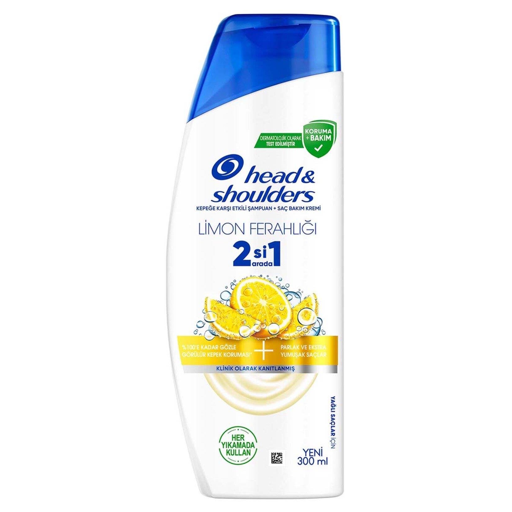 Head & Shoulders Şampuan Limon Ferahlığı 1in1 330 Ml