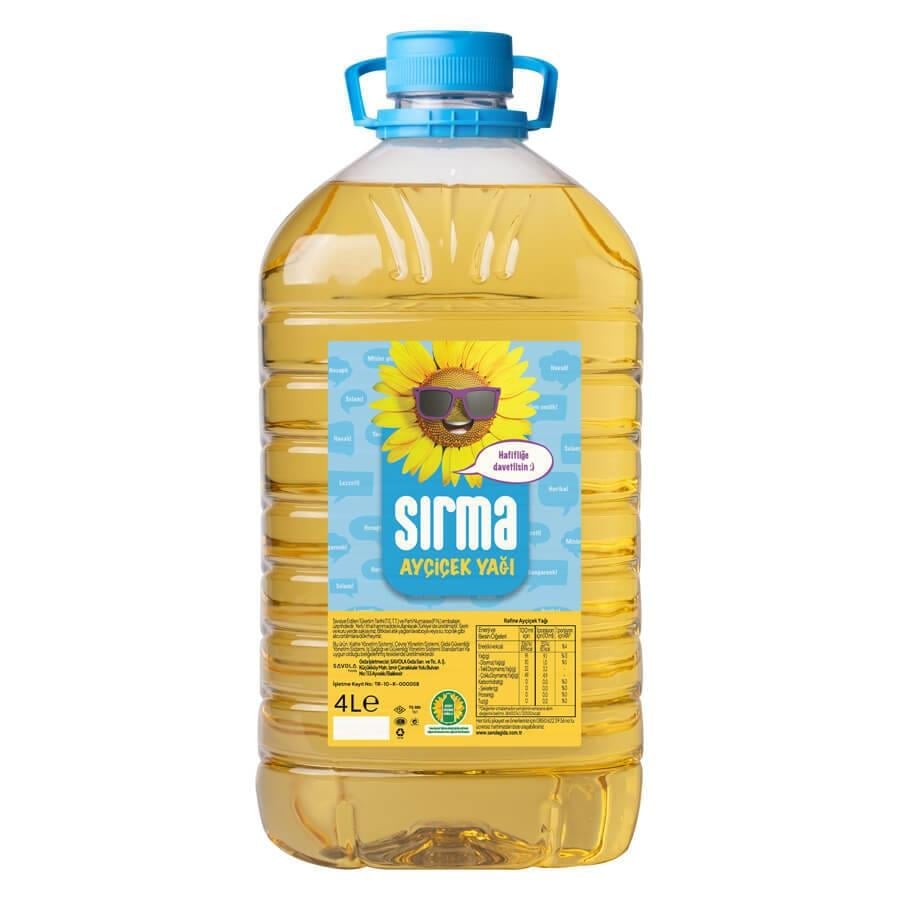 SIRMA AYÇİÇEK YAĞI 4L
