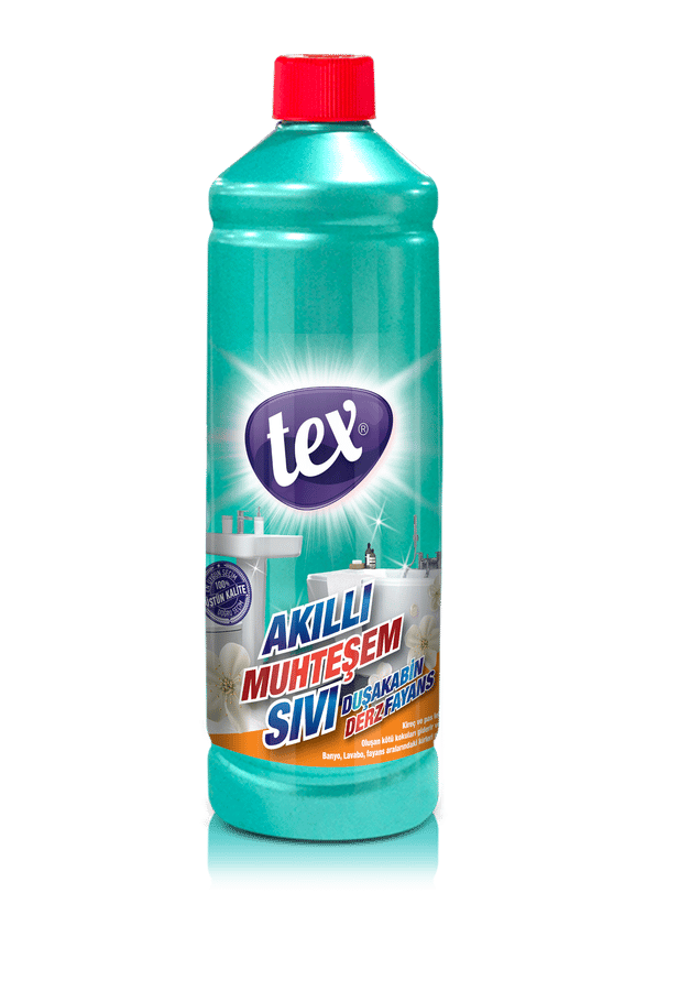 TEX AKILLI MUHTEŞEM SIVI DERZ,DUŞAKABİN TEMİZLEYİCİ 1L