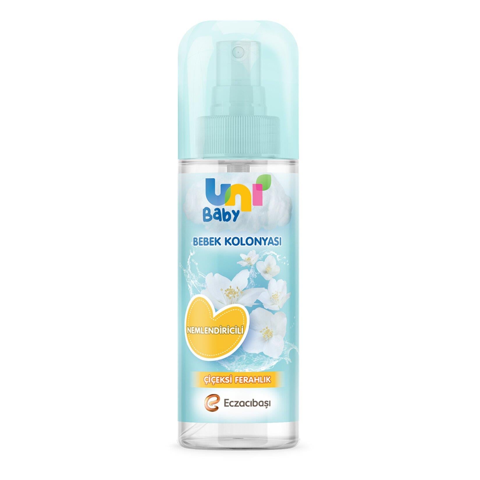 UNI BABY BEBEK KOLONYASI 150 ML  ÇİÇEKSİ KOKULAR 
