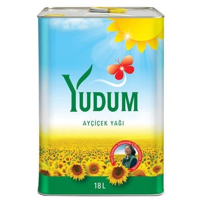YUDUM AYÇİÇEK YAĞI 18L TENEKE