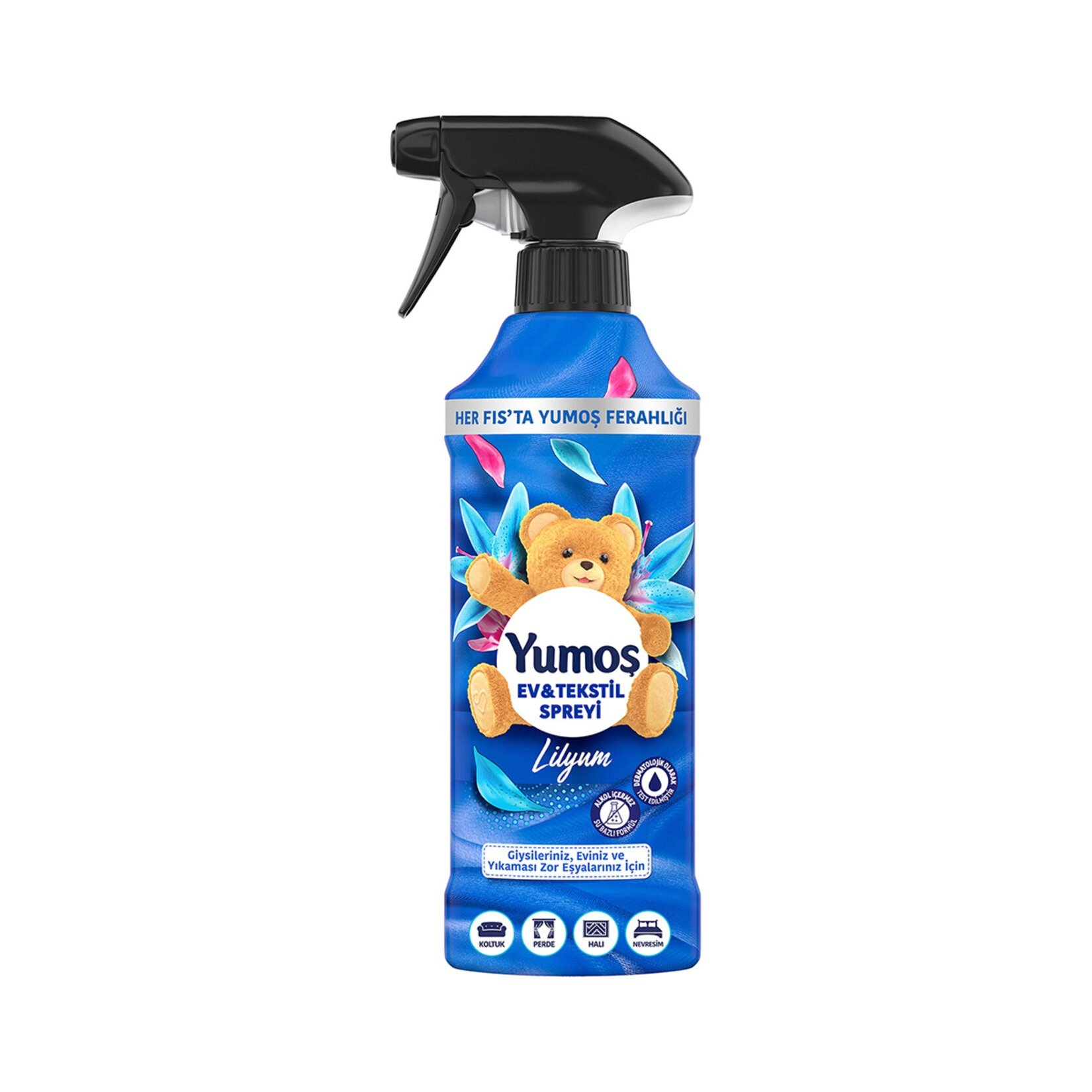Yumoş Ev ve Tekstil Spreyi Lilyum Yıkanması Zor Eşyalar İçin 450 Ml
Yumoş