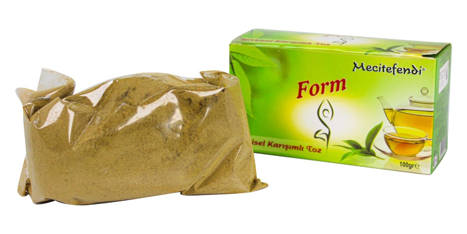  MECİTEFENDİ FORM BİTKİSEL KARIŞIMLI TOZ 100 GR 