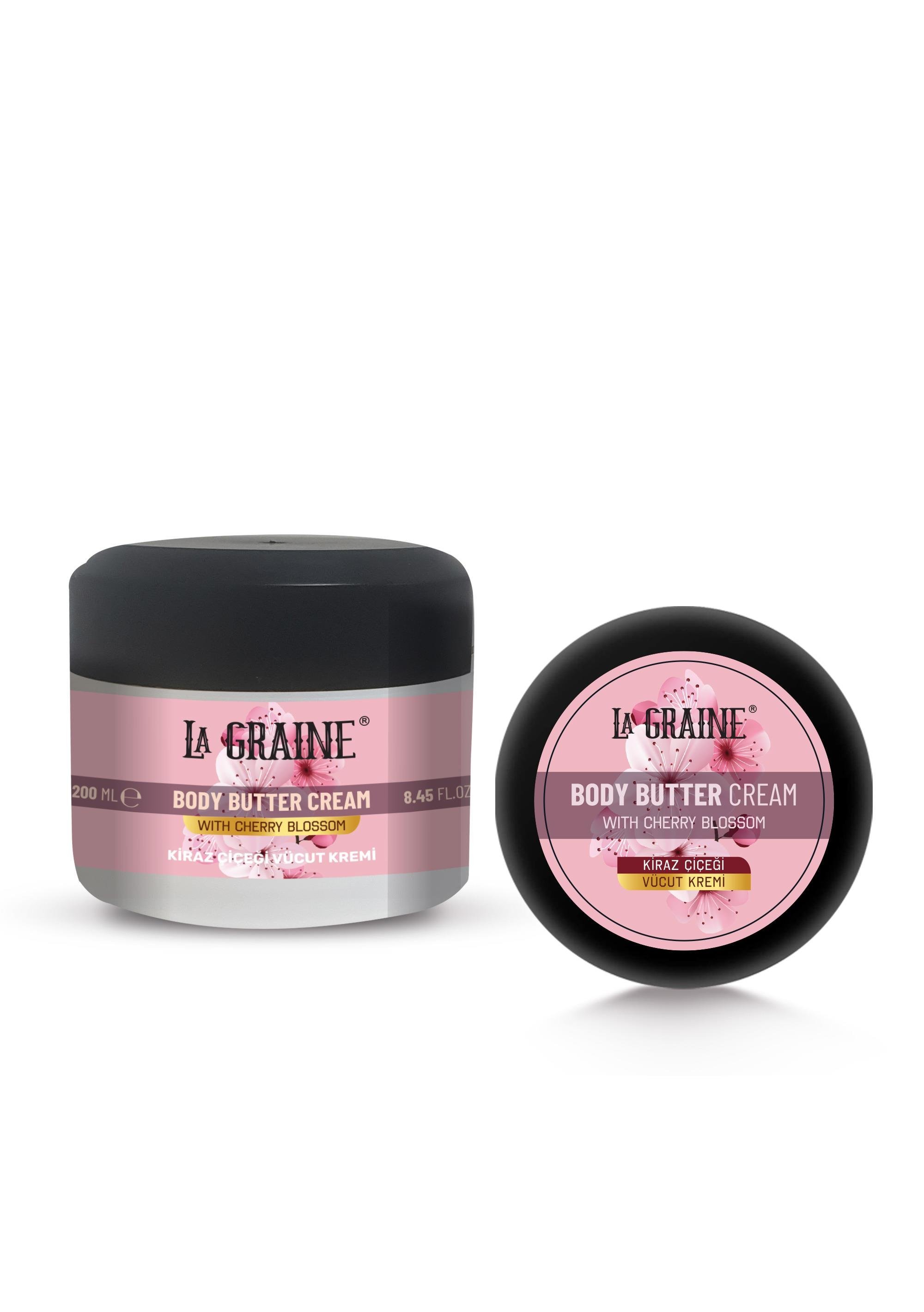 La Graine LA GRAİNE KİRAZ ÇİÇEĞİ BODY BUTTER 200 ml
