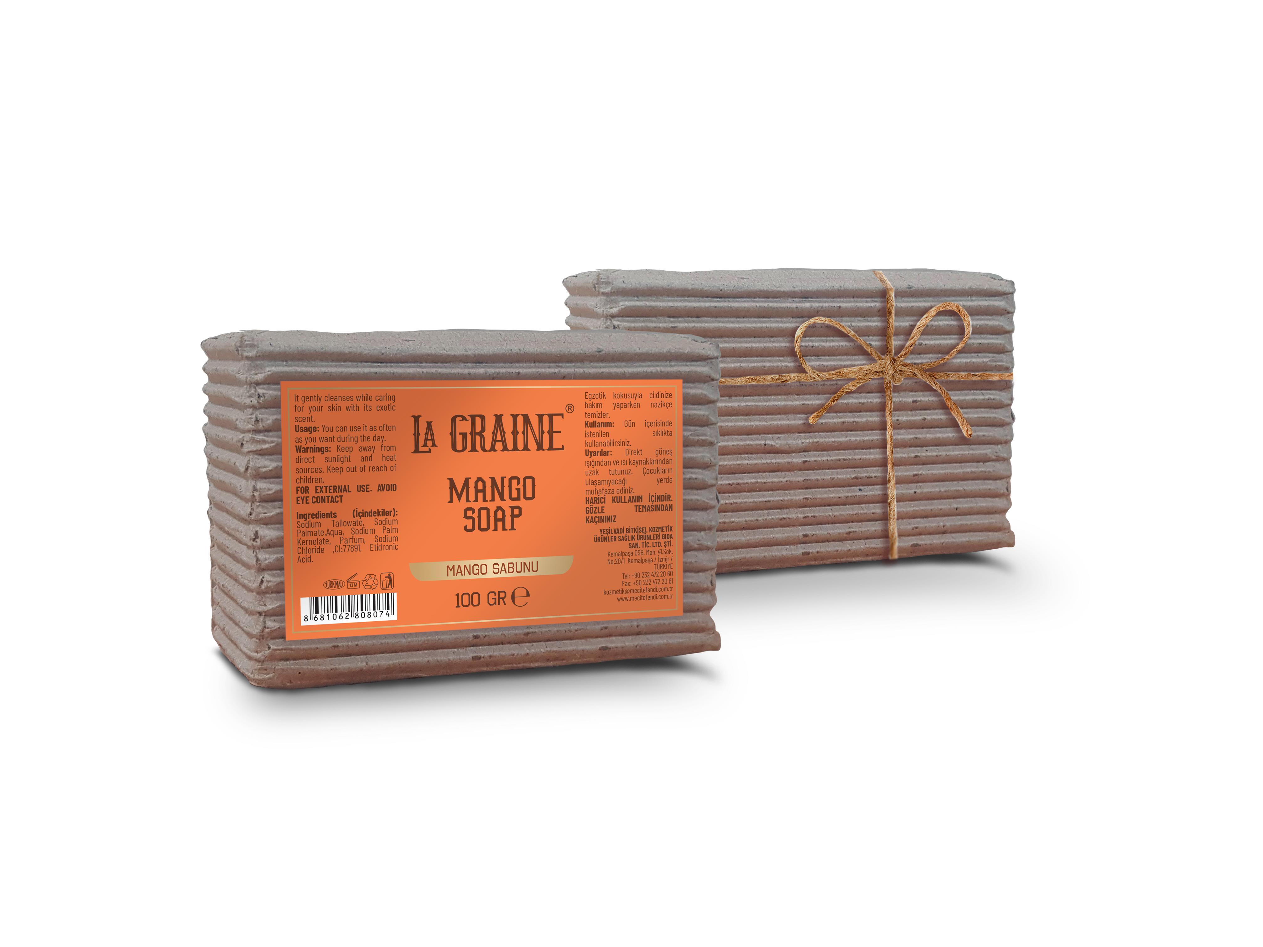 Mecitefendi LA GRAİNE MANGO SABUNU 100 gr