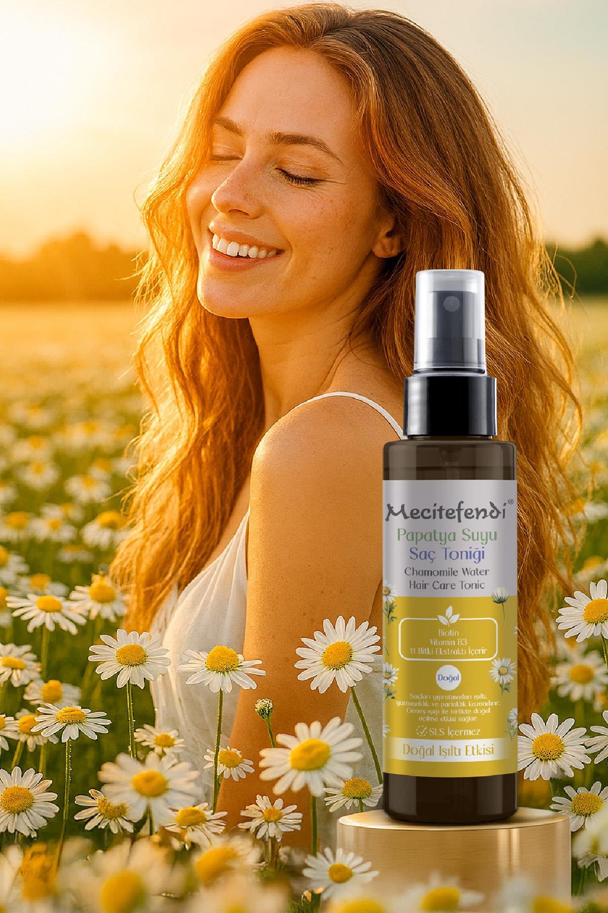 Mecitefendi MECİTEFENDİ PAPATYA SUYU SAÇ TONİĞİ 150 ML