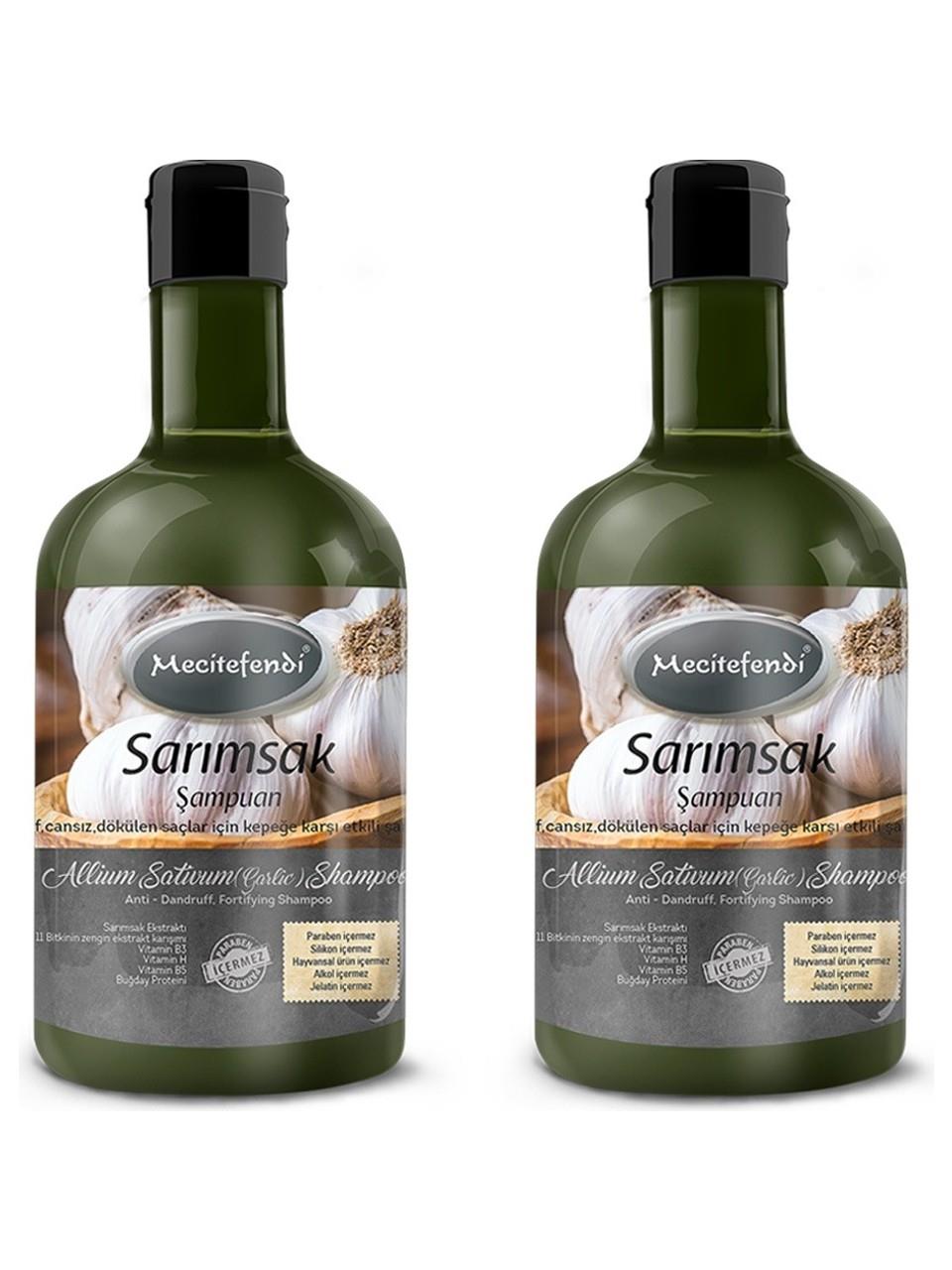 Mecitefendi Mecitefendi Sarımsak Şampuanı 400 ml (2 Adet)