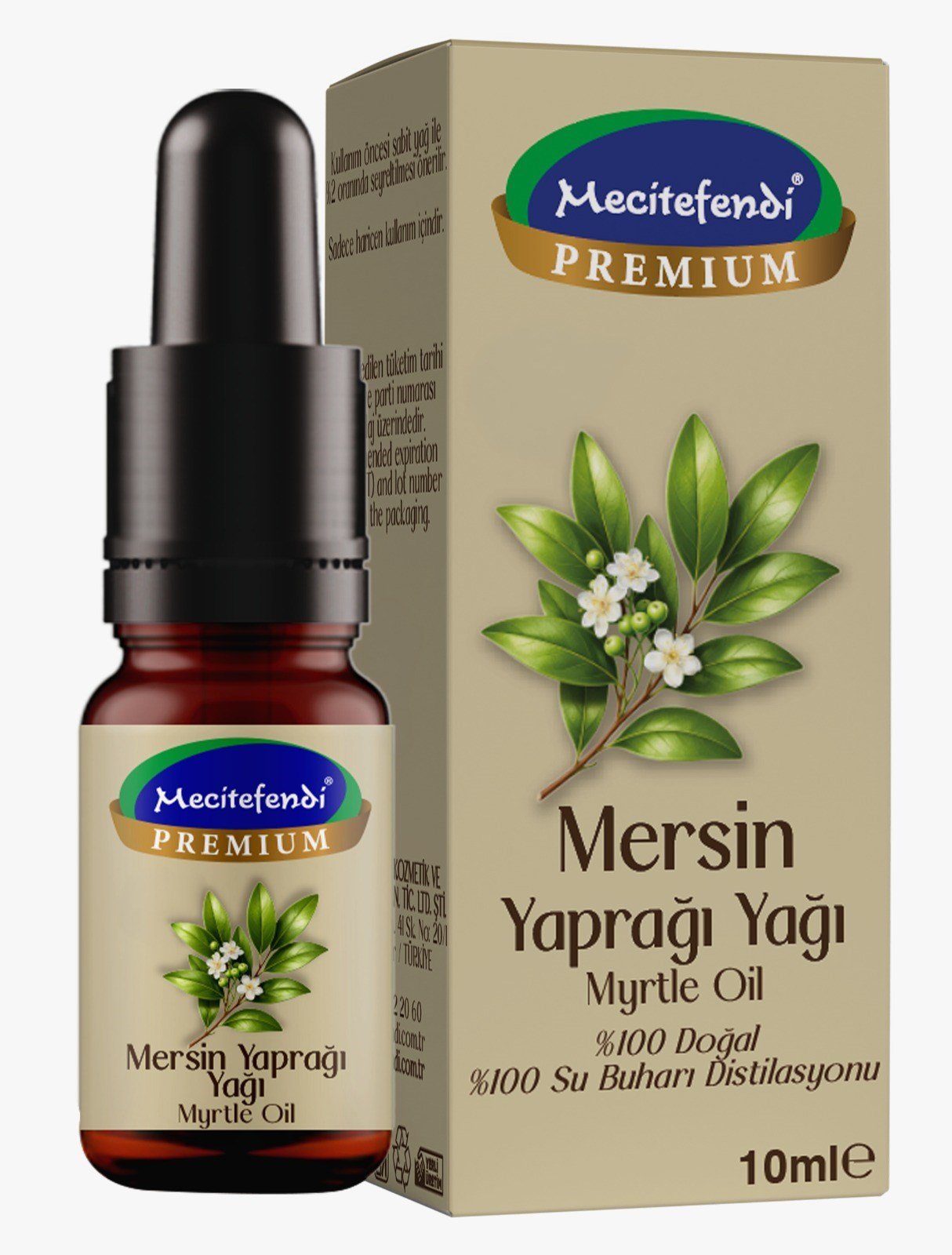 Mecitefendi MERSİN YAPRAĞI YAĞI 10 ML