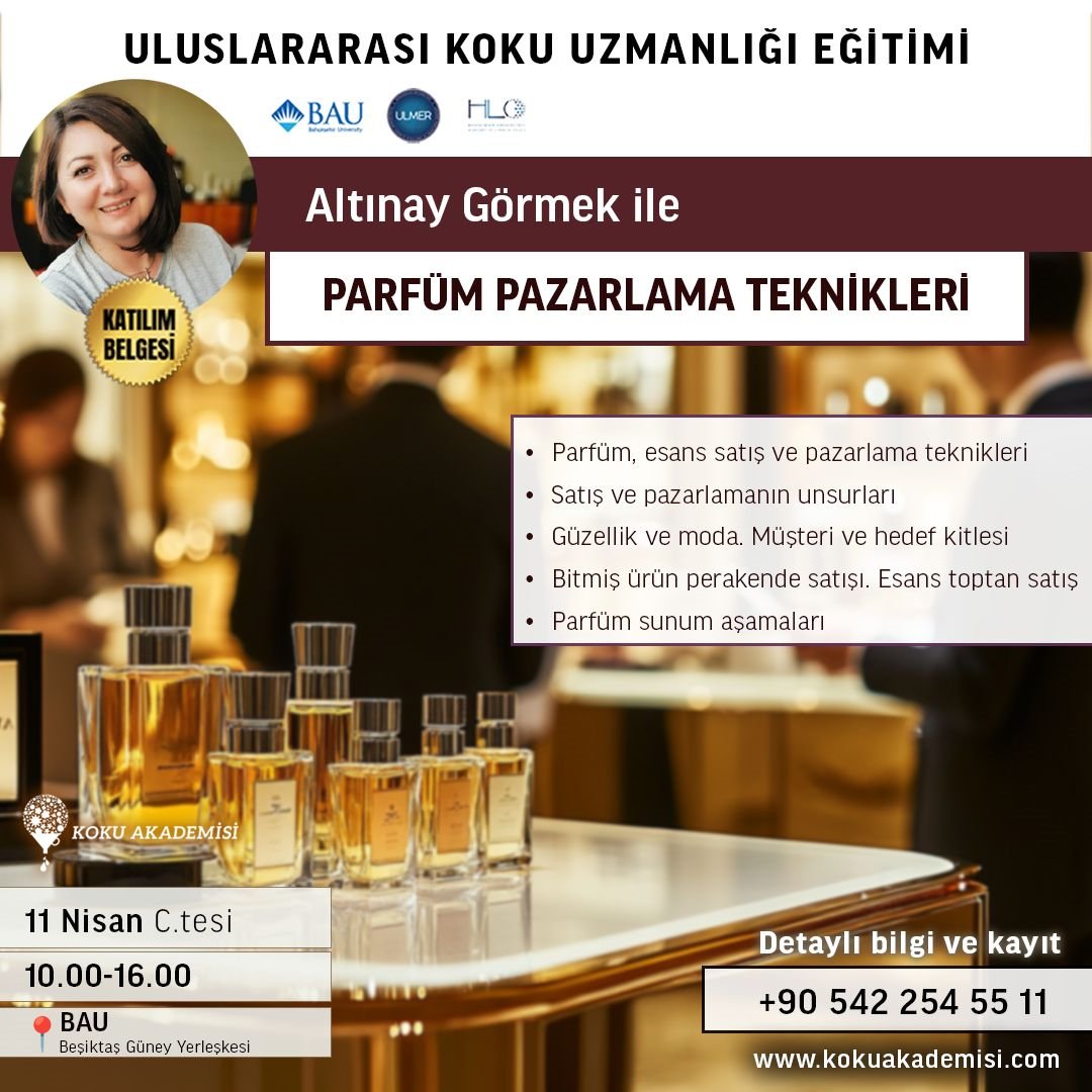 Altınay GÖRMEK Parfüm Sunum Satış ve Pazarlama