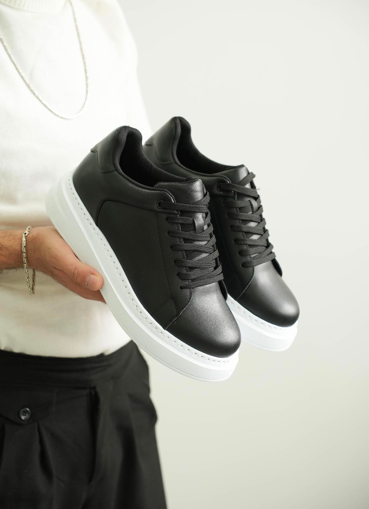 BASİC KALIN TABAN AYAKKABI SİYAH