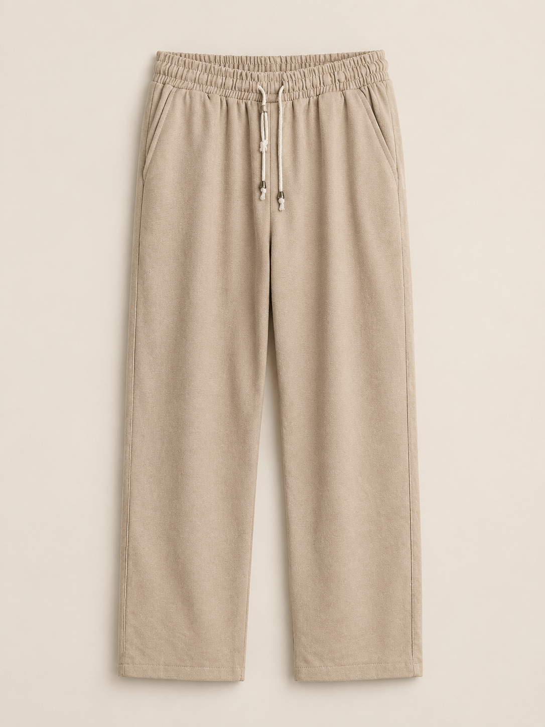 Bürümcük Baggy Pantolon Krem