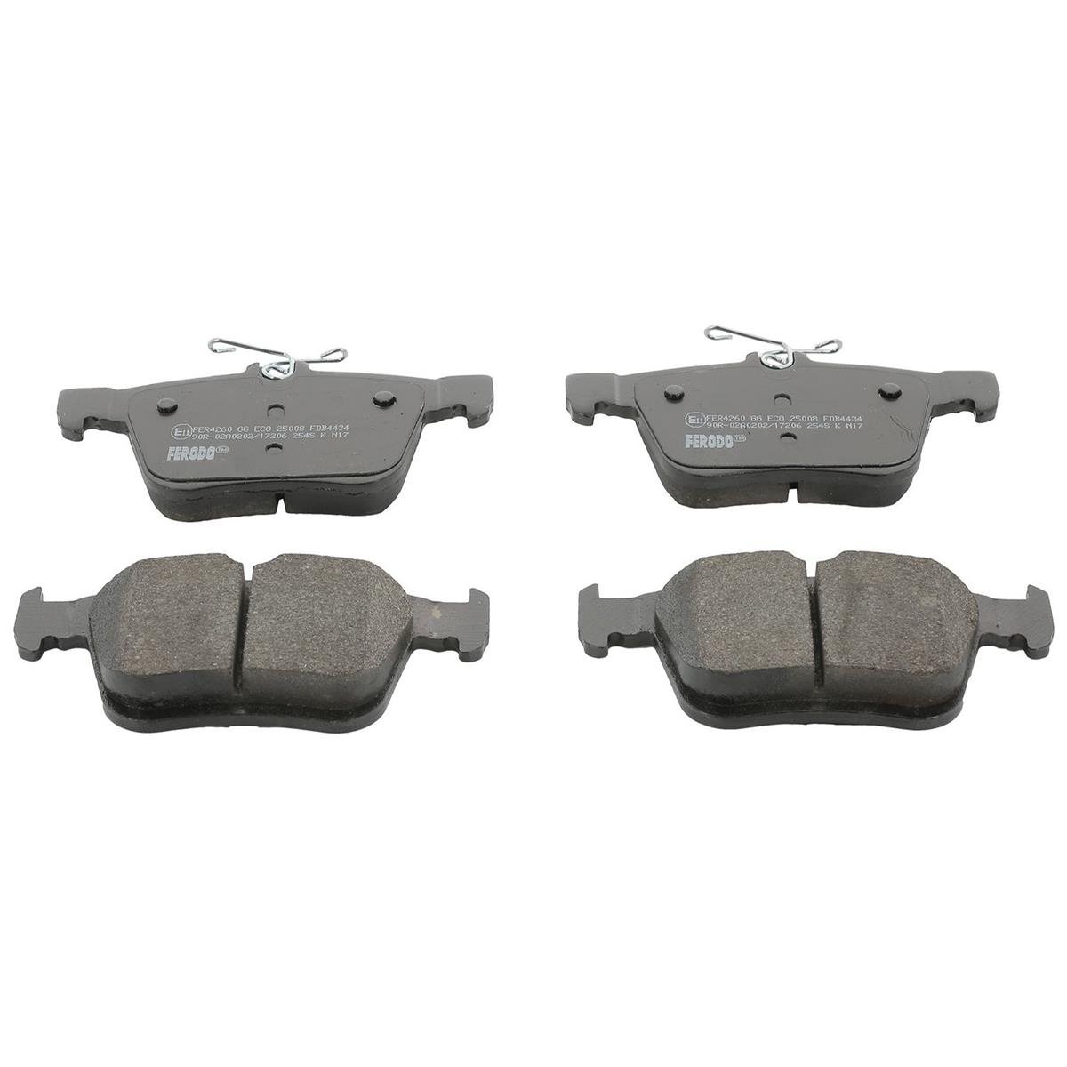 Audi Q2 1.0 TFSI Fren Balatası Arka FERODO