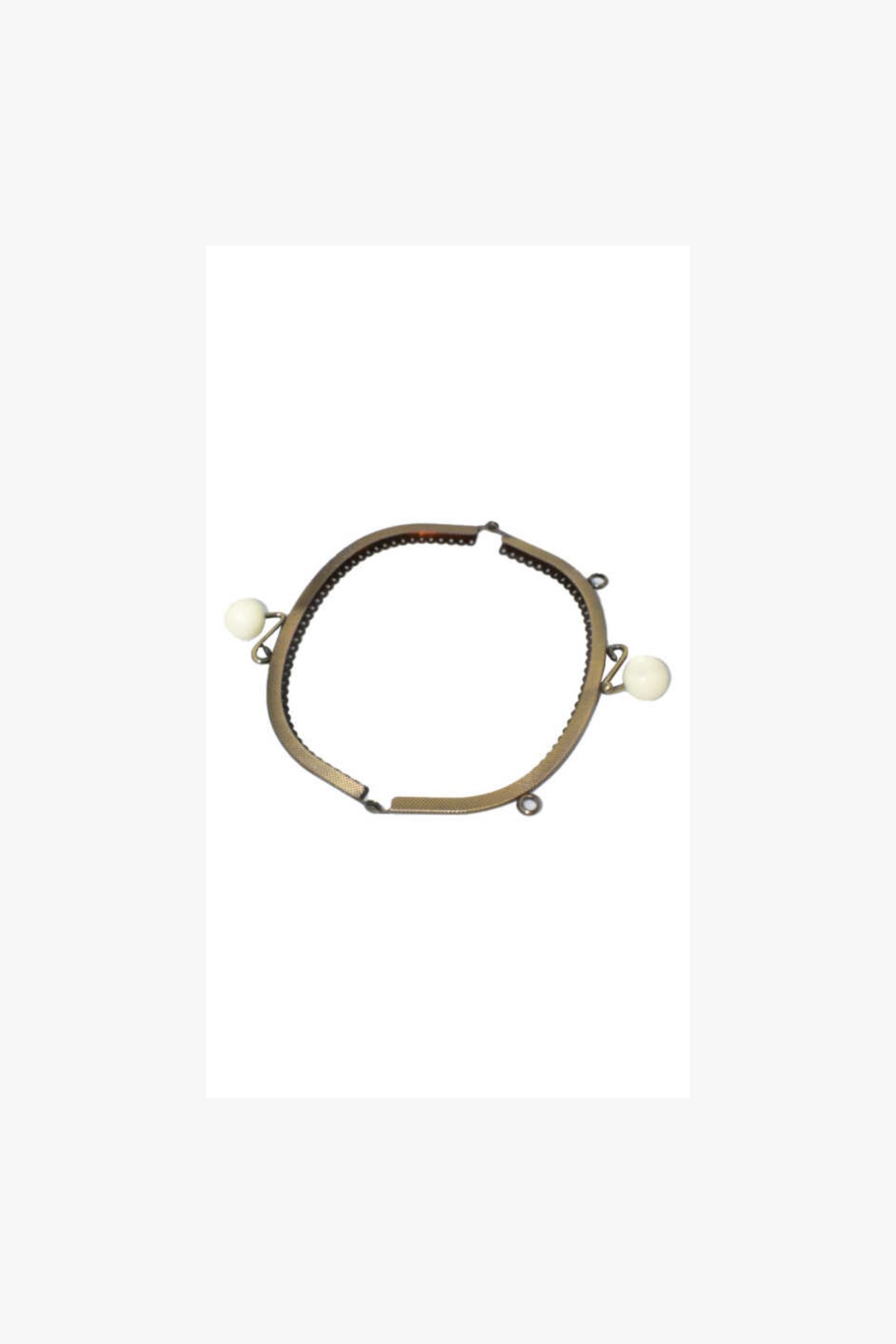 METAL OVAL ÇANTA SAPI 16.5 CM