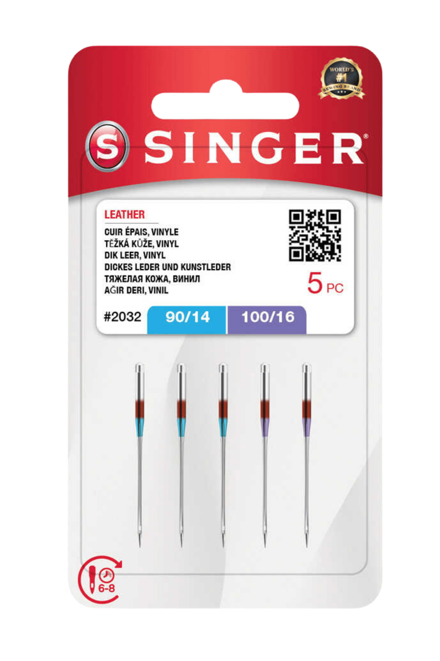 SİNGER 2032 DERİ DİKME İĞNESİ