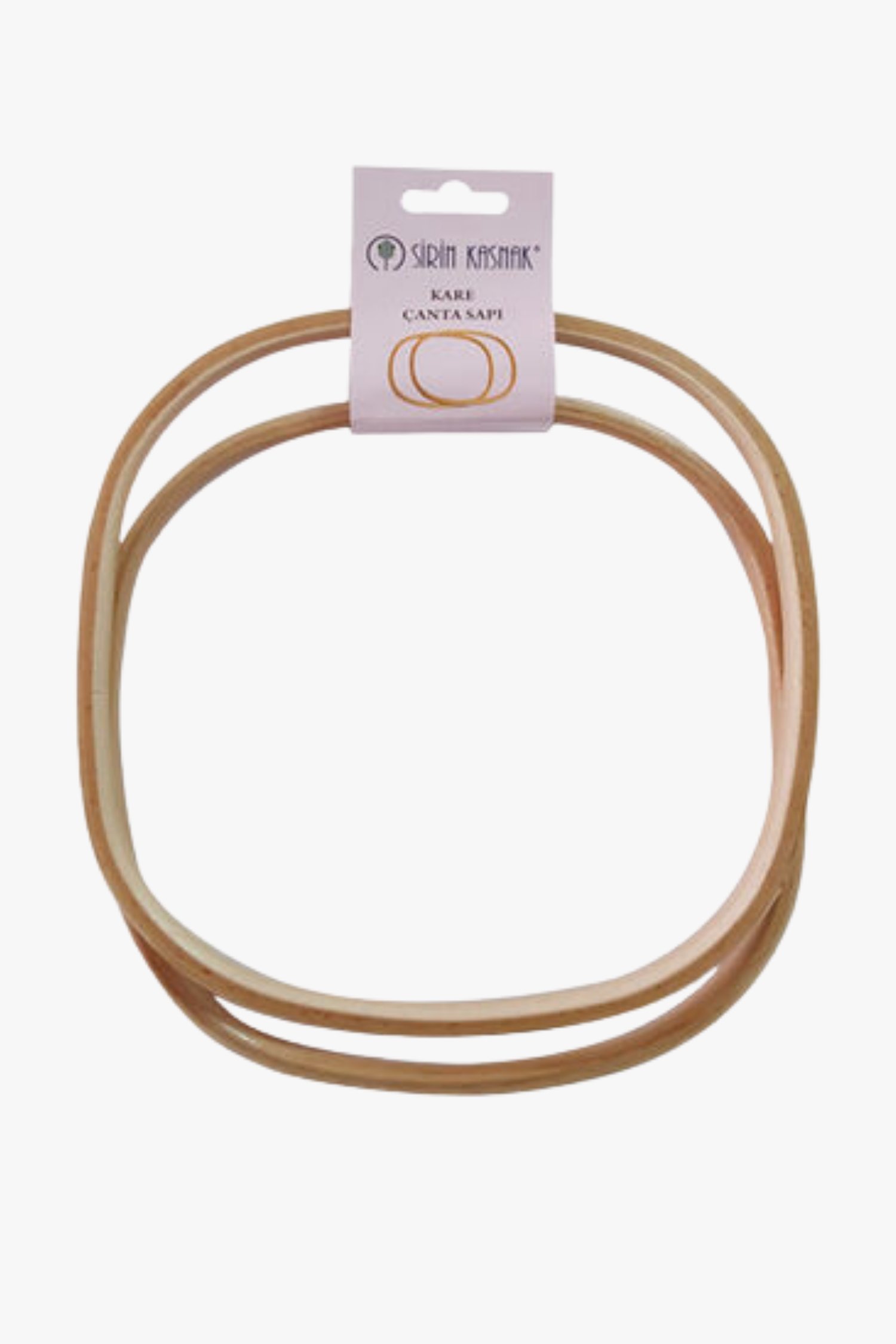 AHŞAP ÇANTA SAPI 663-10 KARE:28*28 CM