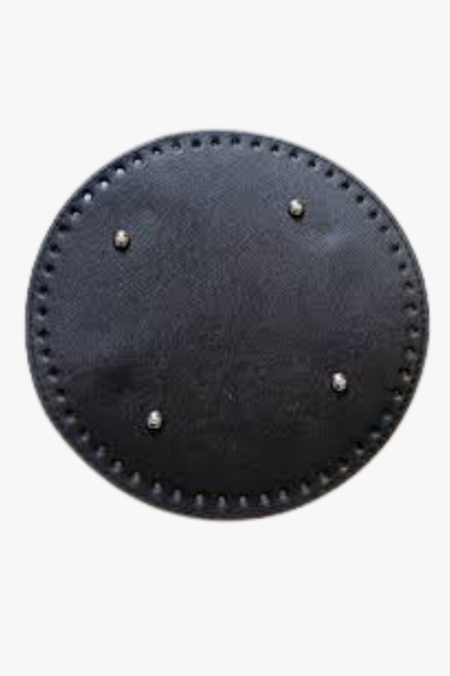 DERİ ÇANTA TABANI 22.5x22.5 RİVETLİ YUVARLAK