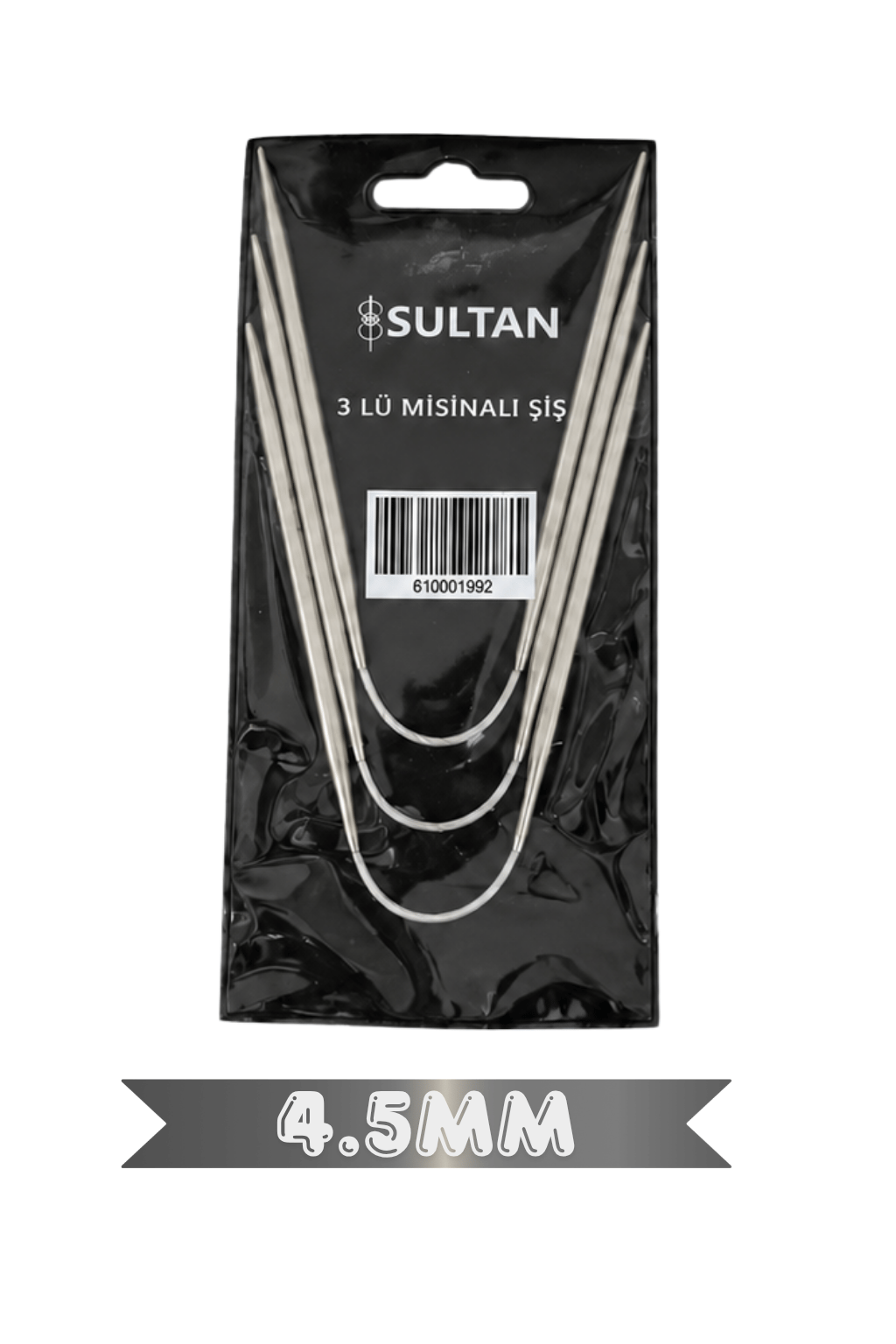 SULTAN 3 LÜ MİSİNALI ŞİŞ 4.50 MM