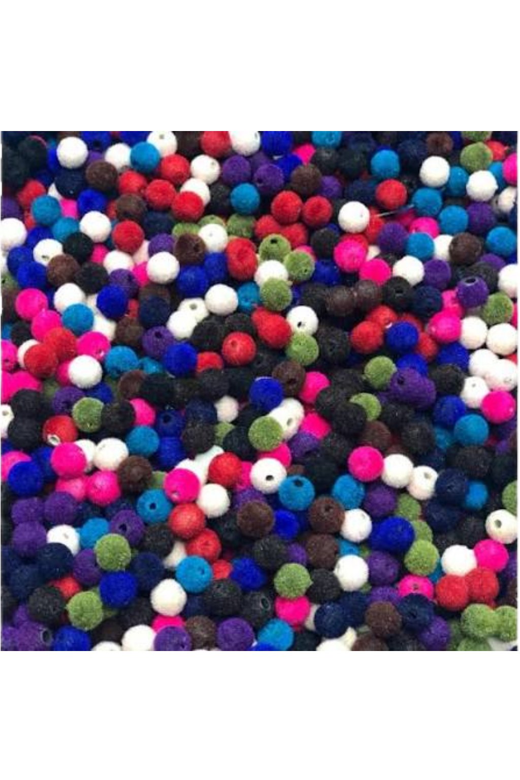 KADİFE BONCUK 8MM 500 GR
