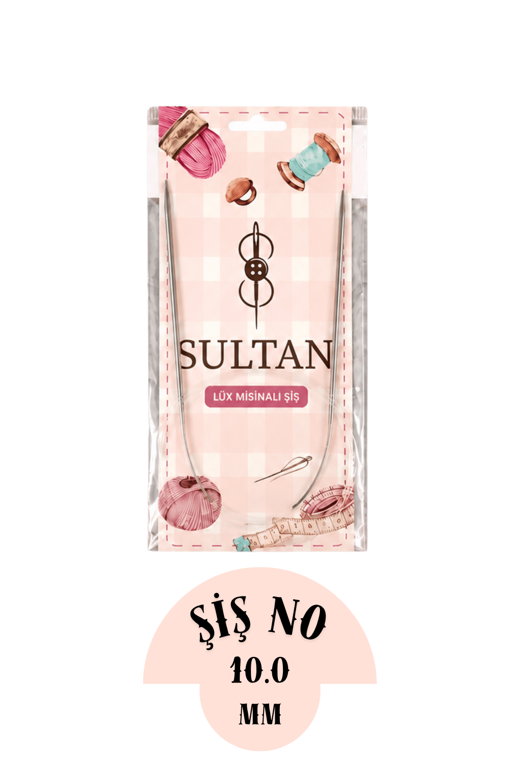 ŞİŞ SULTAN TİTANYUM MİSİNALI 10.0MM