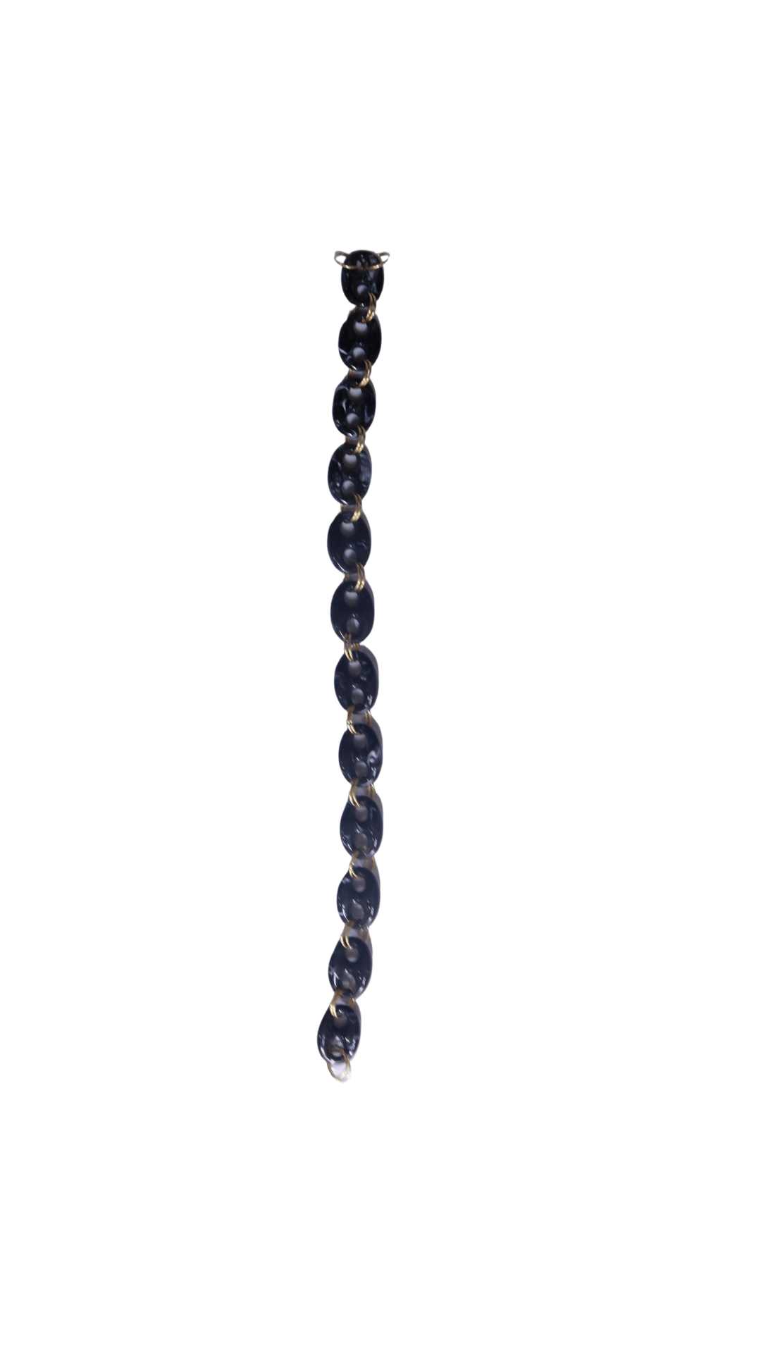 AKRİLİK ÇANTA ZİNCİRİ NO:3 OVAL ÇİFT METALLİ