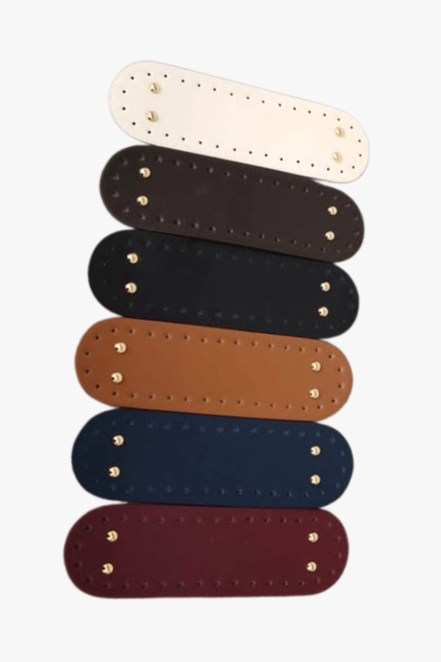 DERİ ÇANTA TABANI 7.5x25 RİVETLİ OVAL