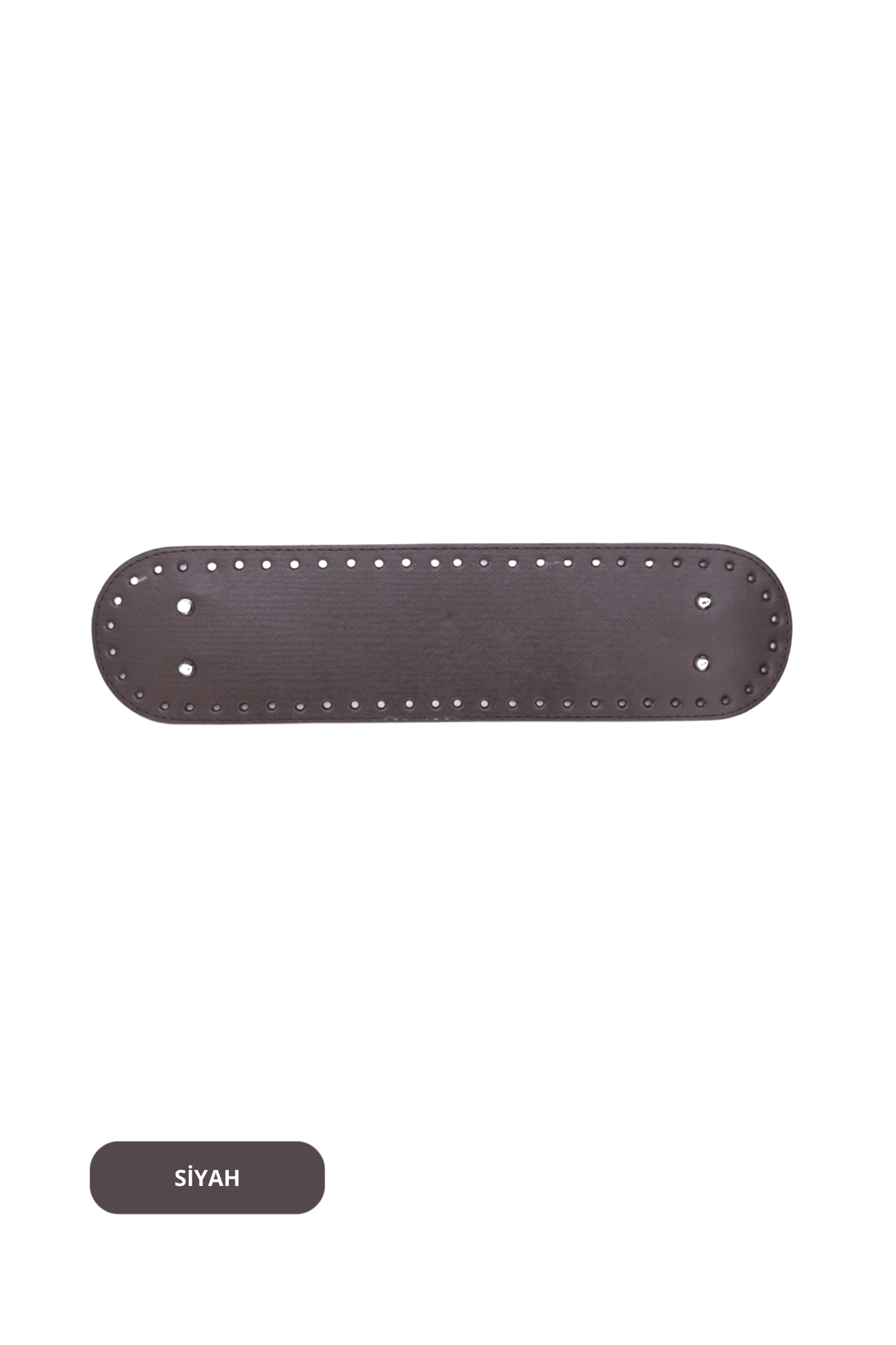 DERİ ÇANTA TABANI 10x40 RİVETLİ OVAL