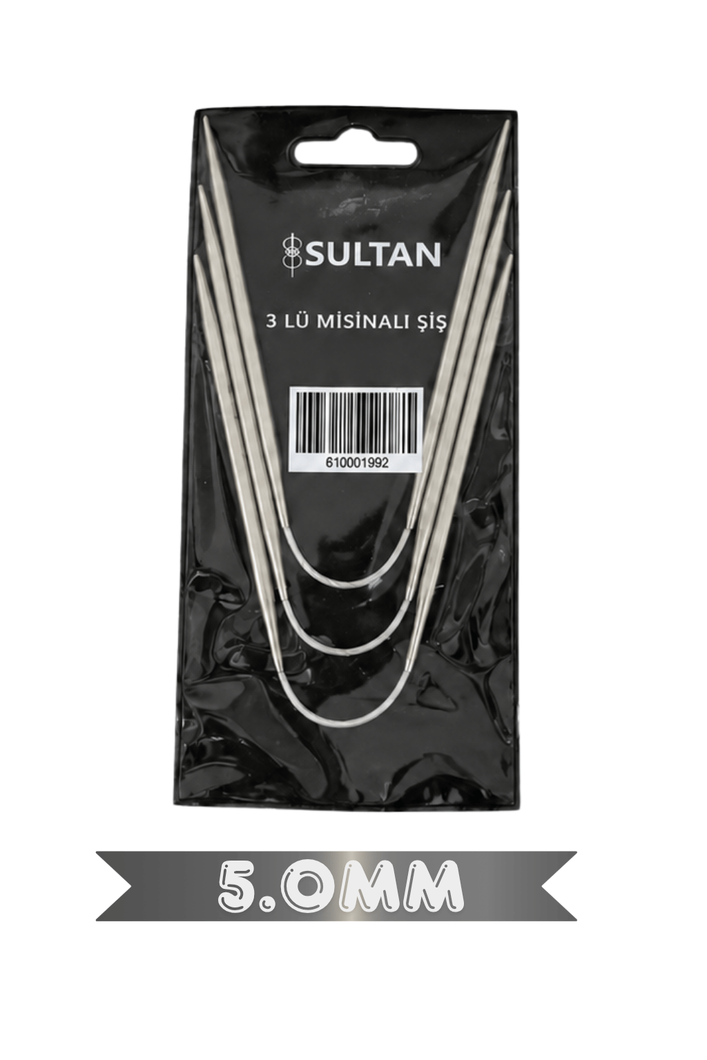SULTAN 3 LÜ MİSİNALI ŞİŞ 5.00 MM