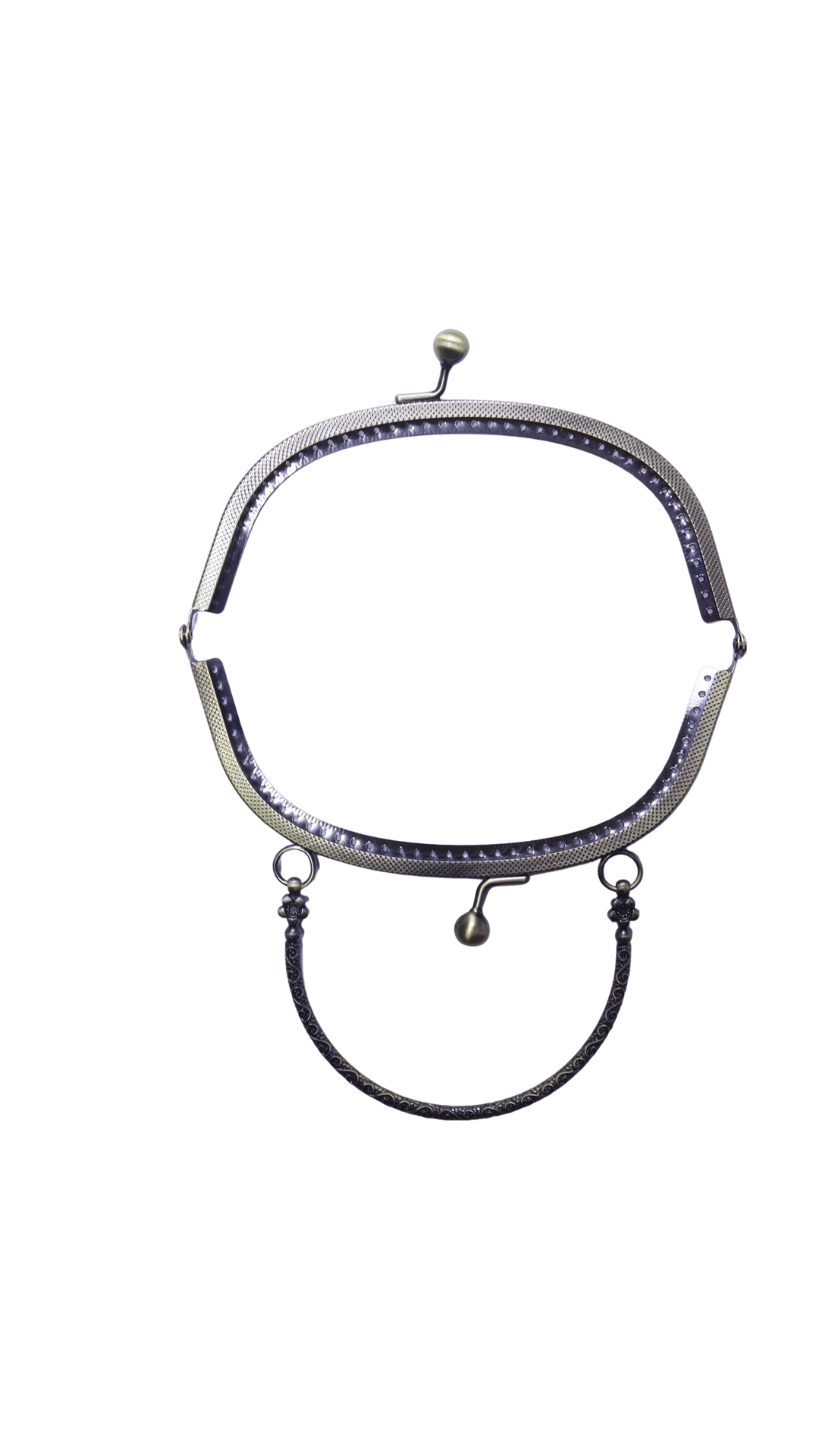 OVAL DELİKLİ METAL BURS ALT-72 16.5 CM