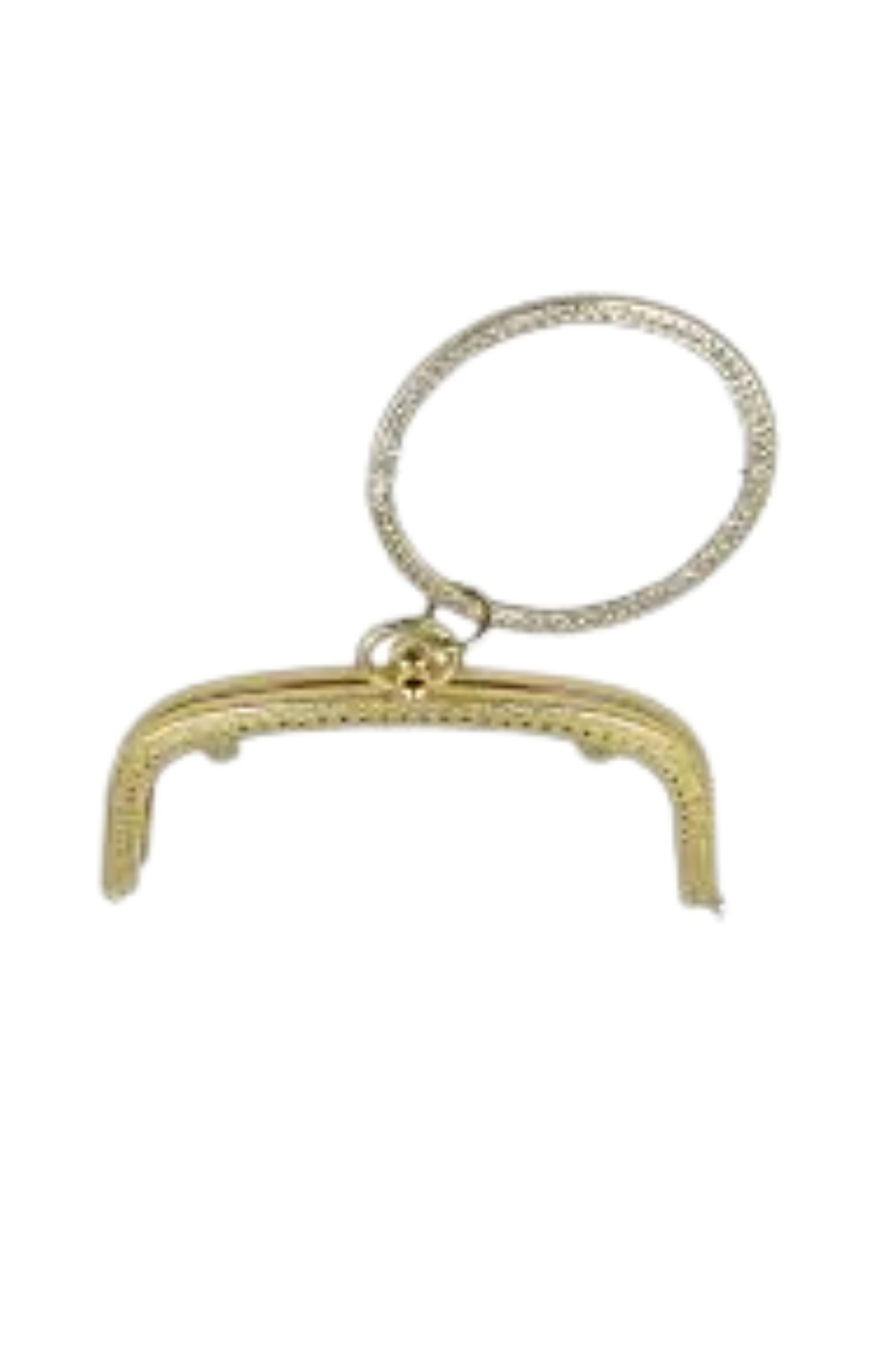 ÇANTA SAPI TAŞLI METAL TUTMA ALT-33 [19 CM]